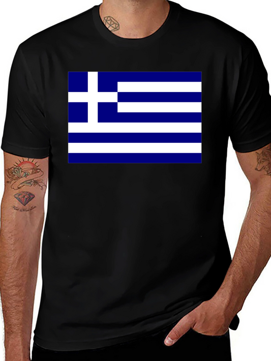 Greek Flag T-Shirt - Show Your Pride!