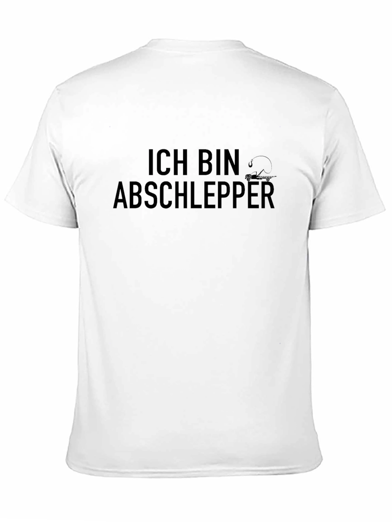 Ich Bin Abschlepper Funny Fishing T-Shirt