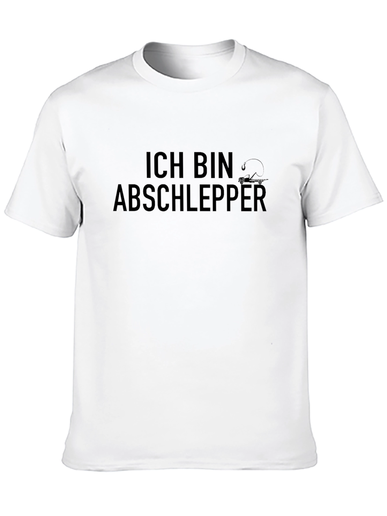 Ich Bin Abschlepper Funny Fishing T-Shirt