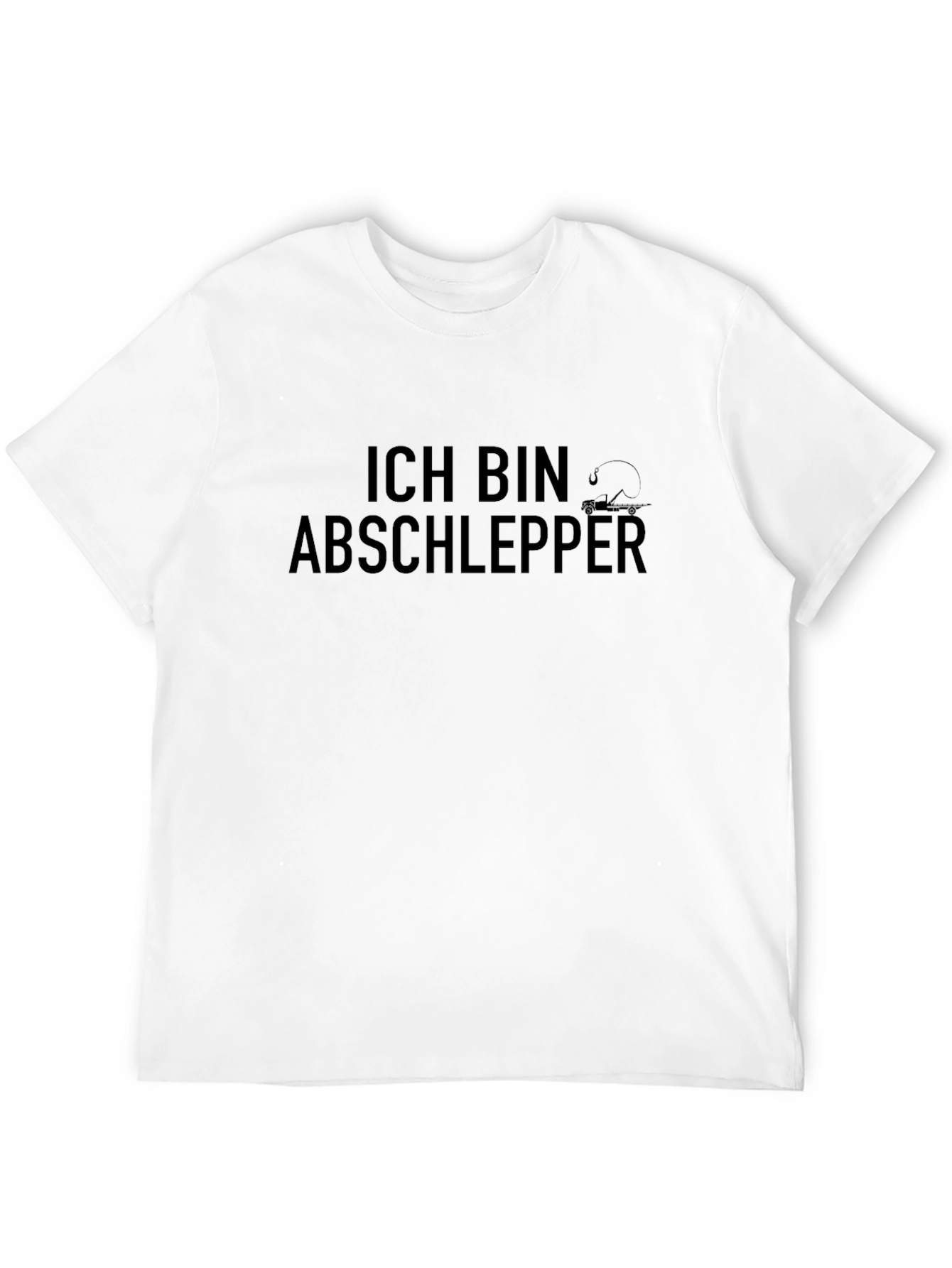 Ich Bin Abschlepper Funny Fishing T-Shirt