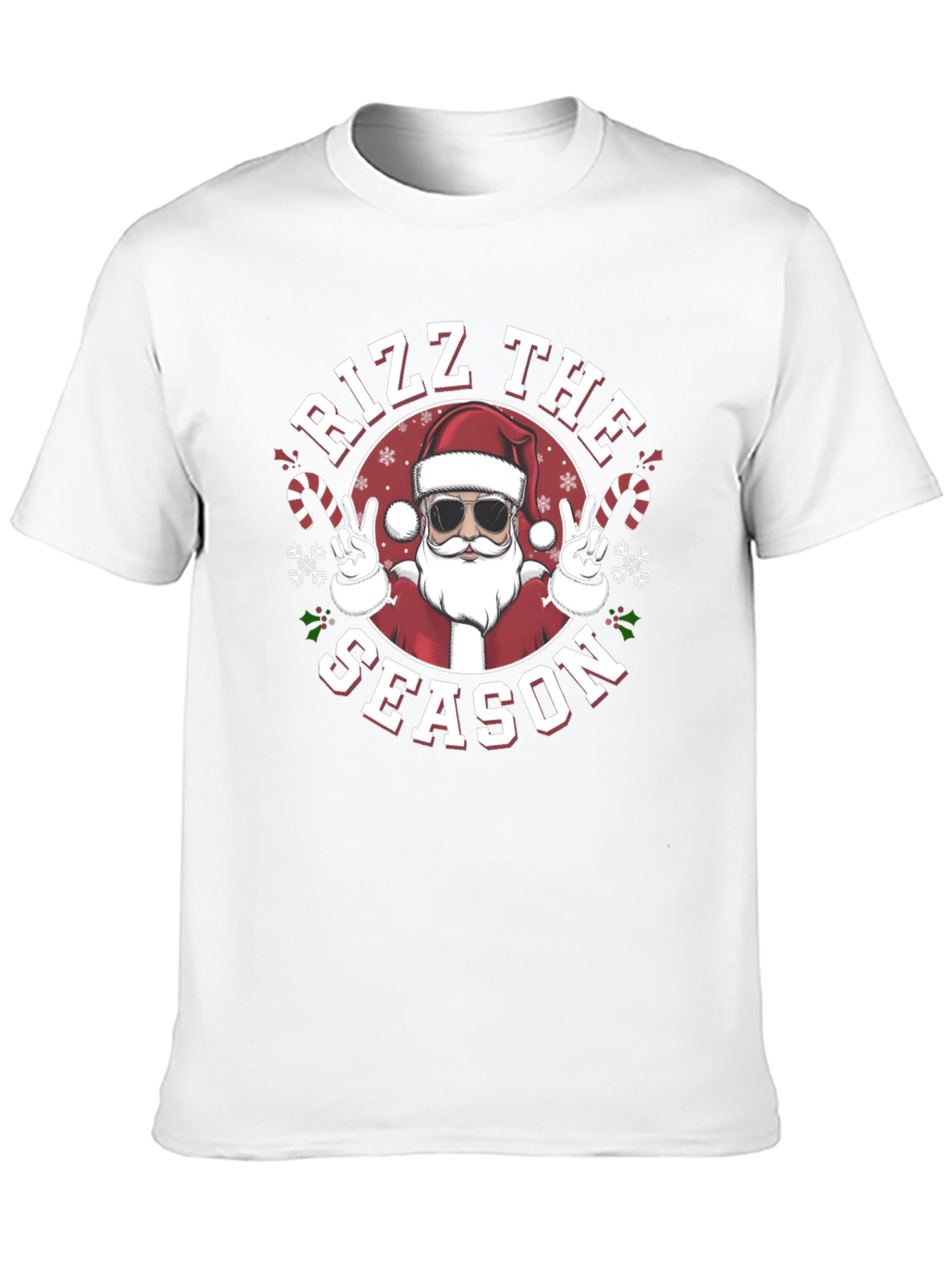 Rizz The Season Santa T-Shirt