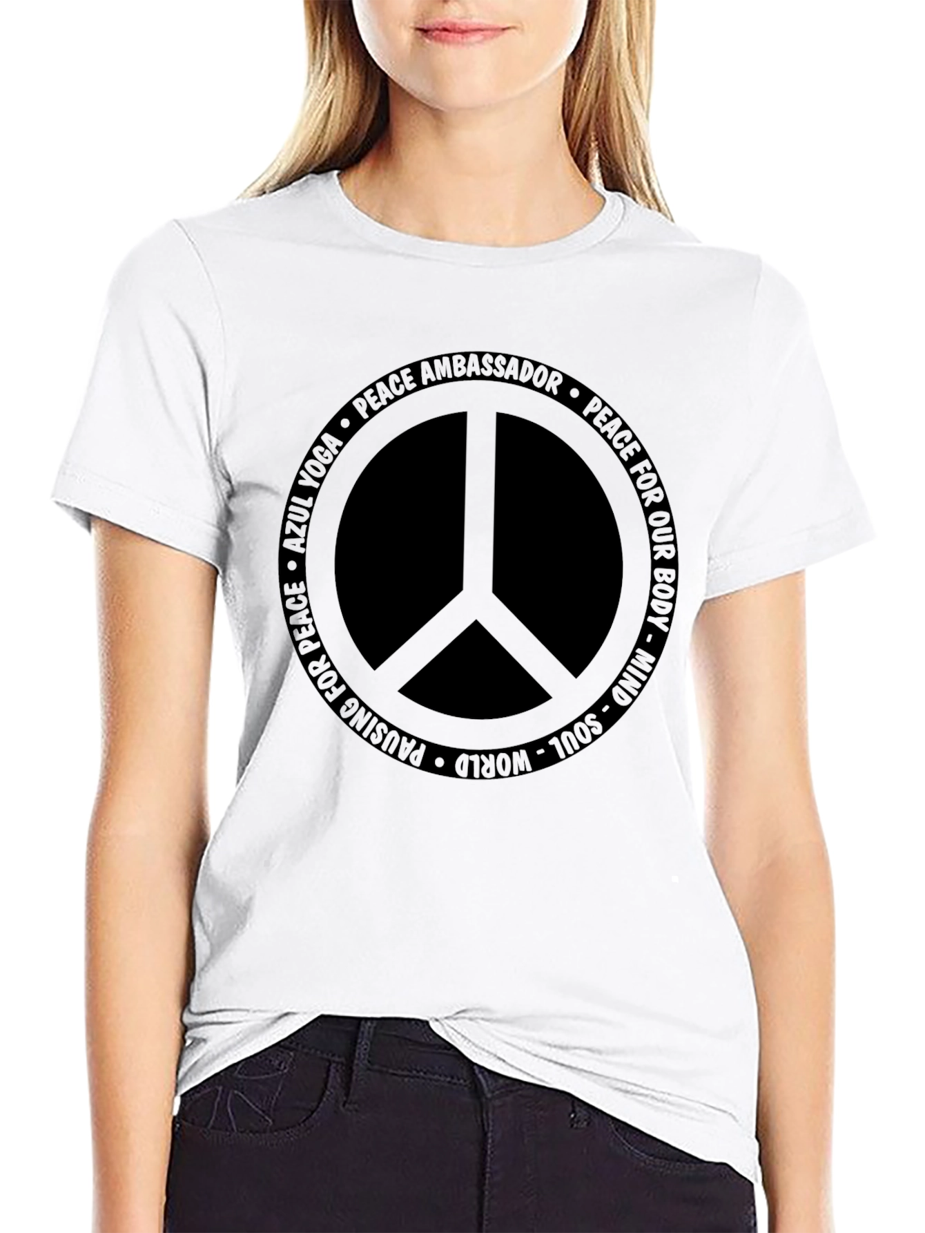 Peace Ambassador T-Shirt - Mind Body Soul