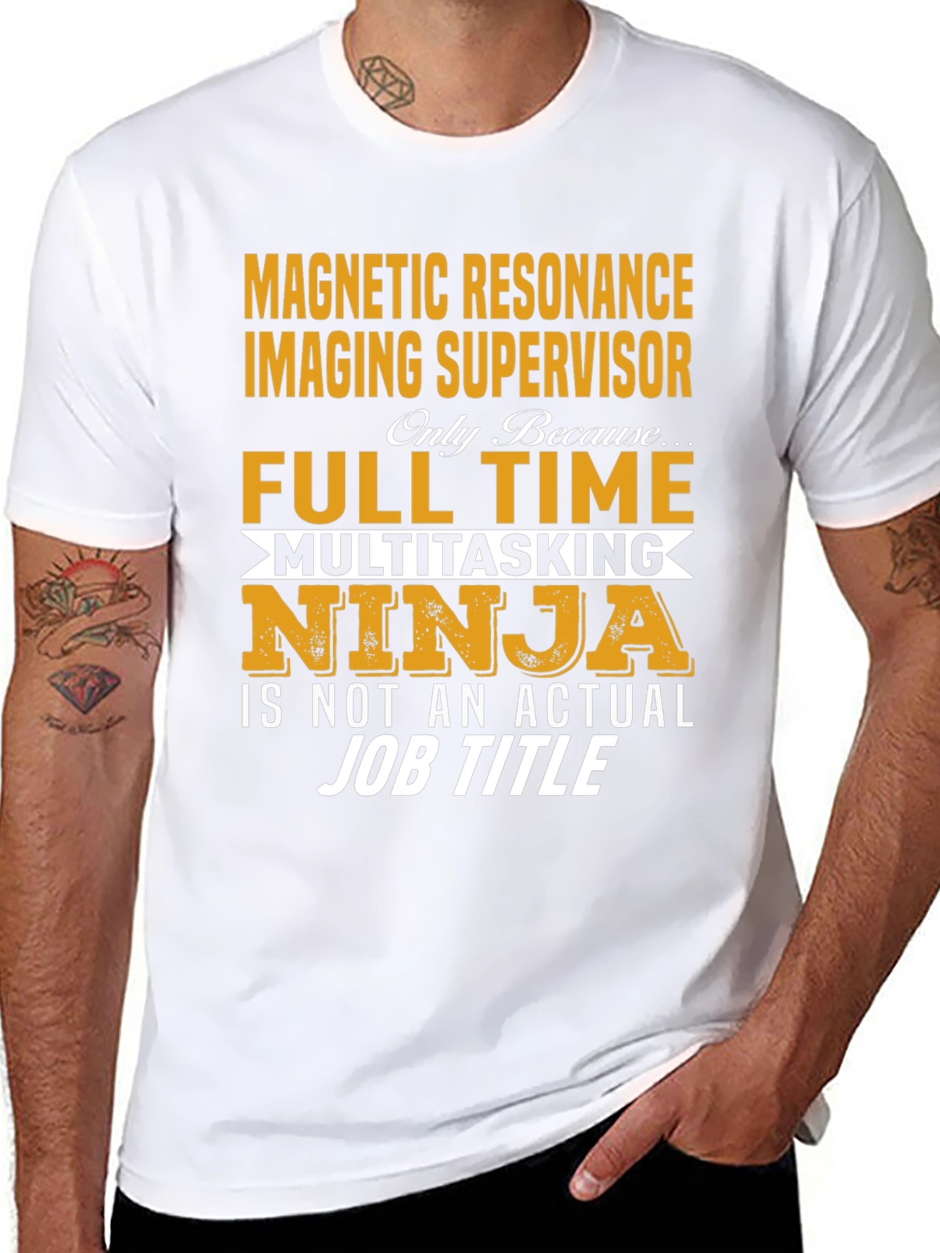 MRI Supervisor Full-Time Ninja T-Shirt
