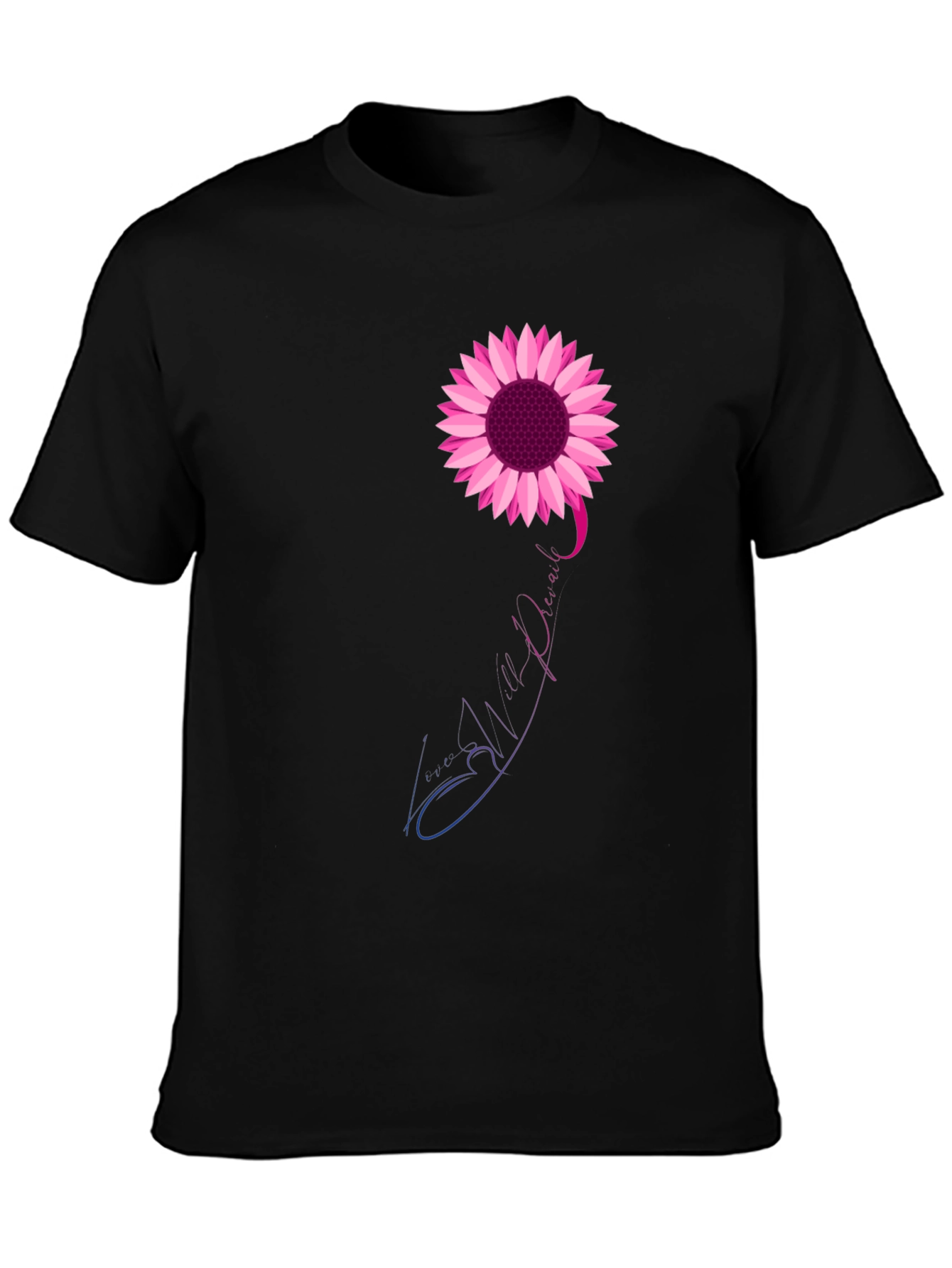 Sunflower Semicolon Mental Health T-Shirt