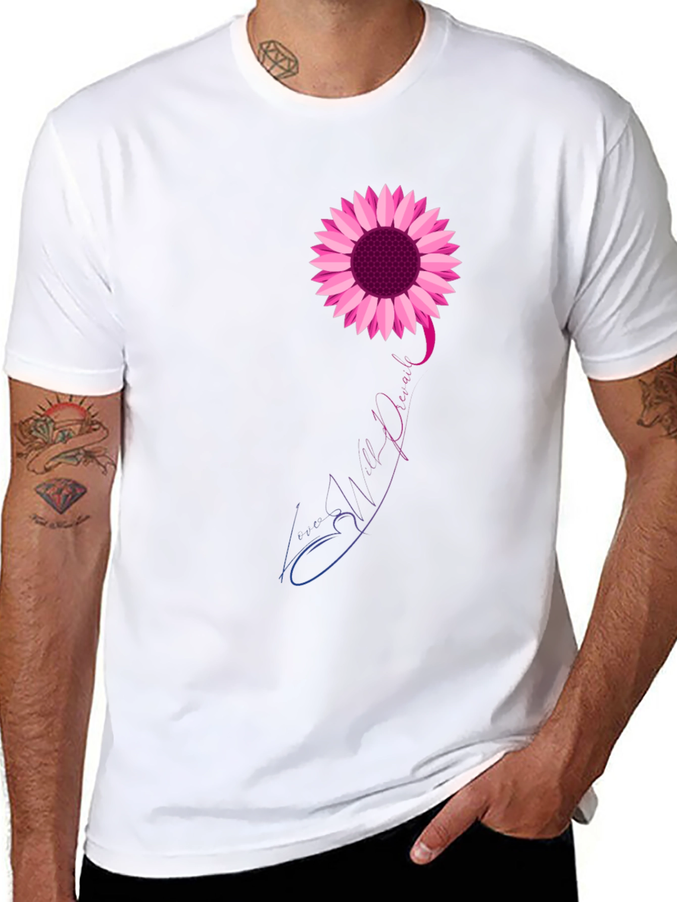 Sunflower Semicolon Mental Health T-Shirt