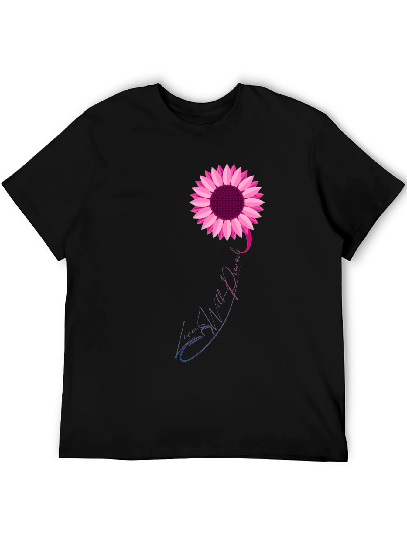 Sunflower Semicolon Mental Health T-Shirt