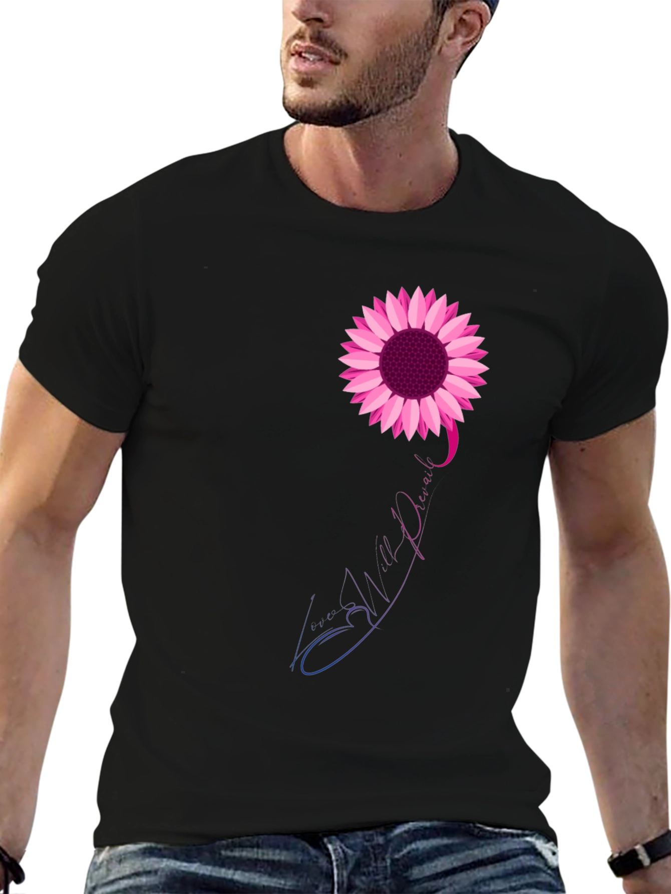Sunflower Semicolon Mental Health T-Shirt