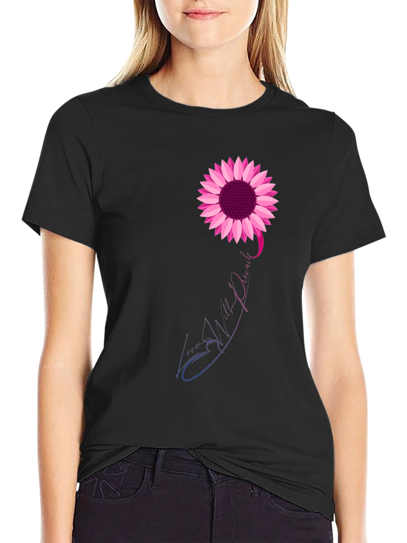 Sunflower Semicolon Mental Health T-Shirt