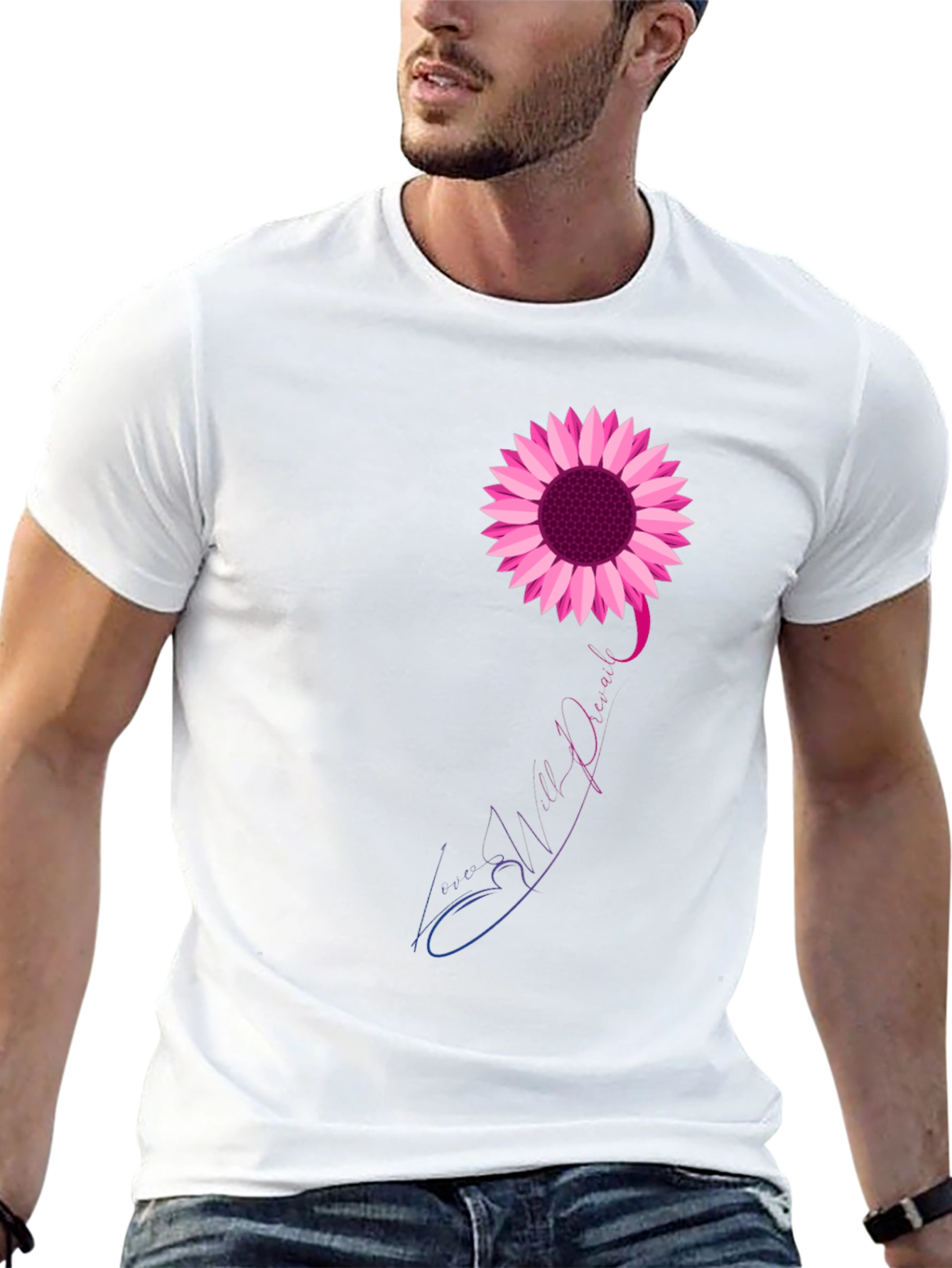 Sunflower Semicolon Mental Health T-Shirt