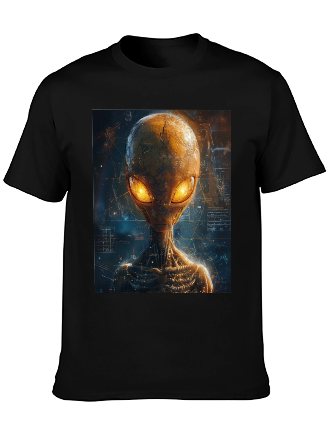 Alien Graphic Print T-Shirt