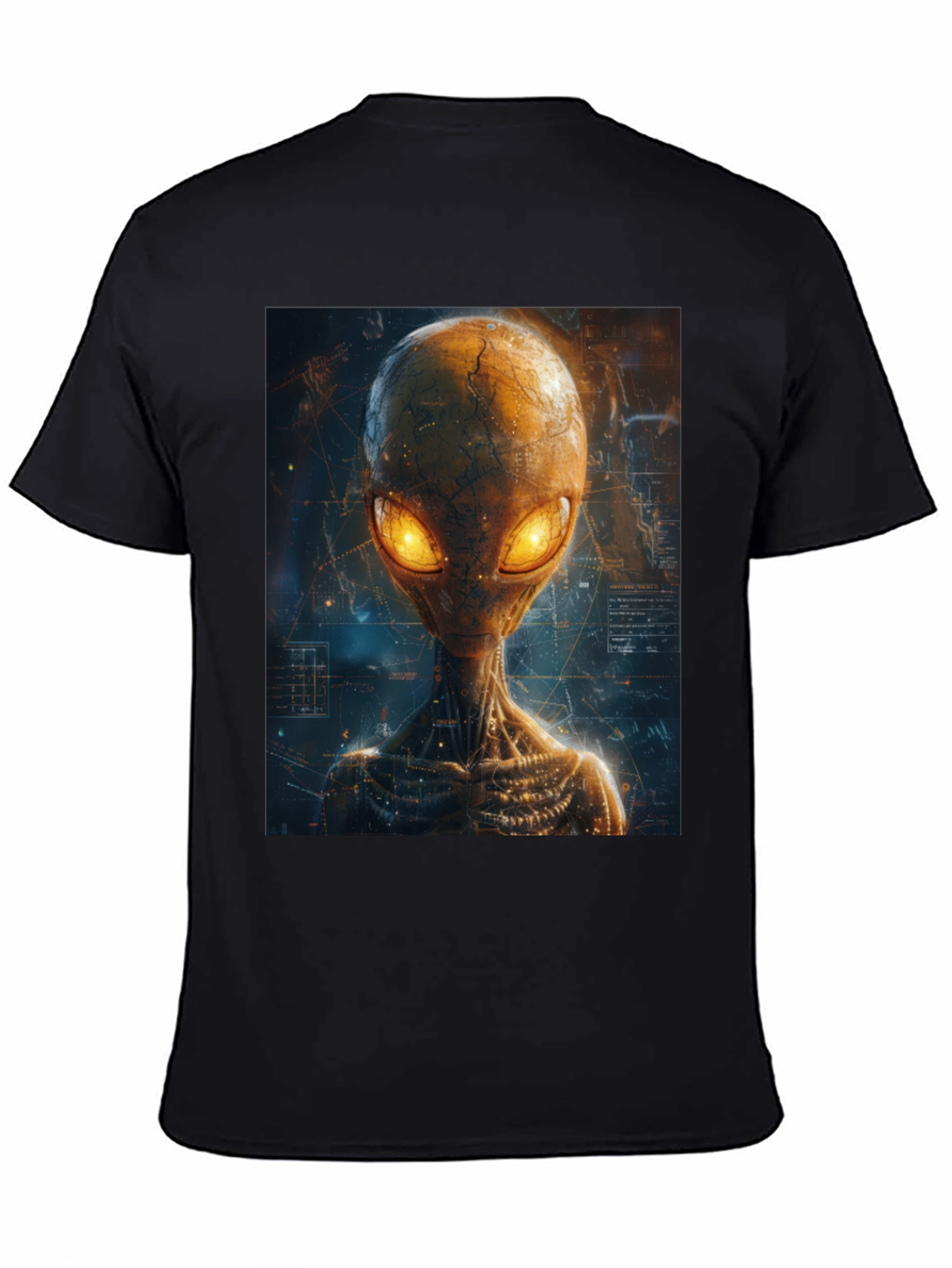 Alien Graphic Print T-Shirt
