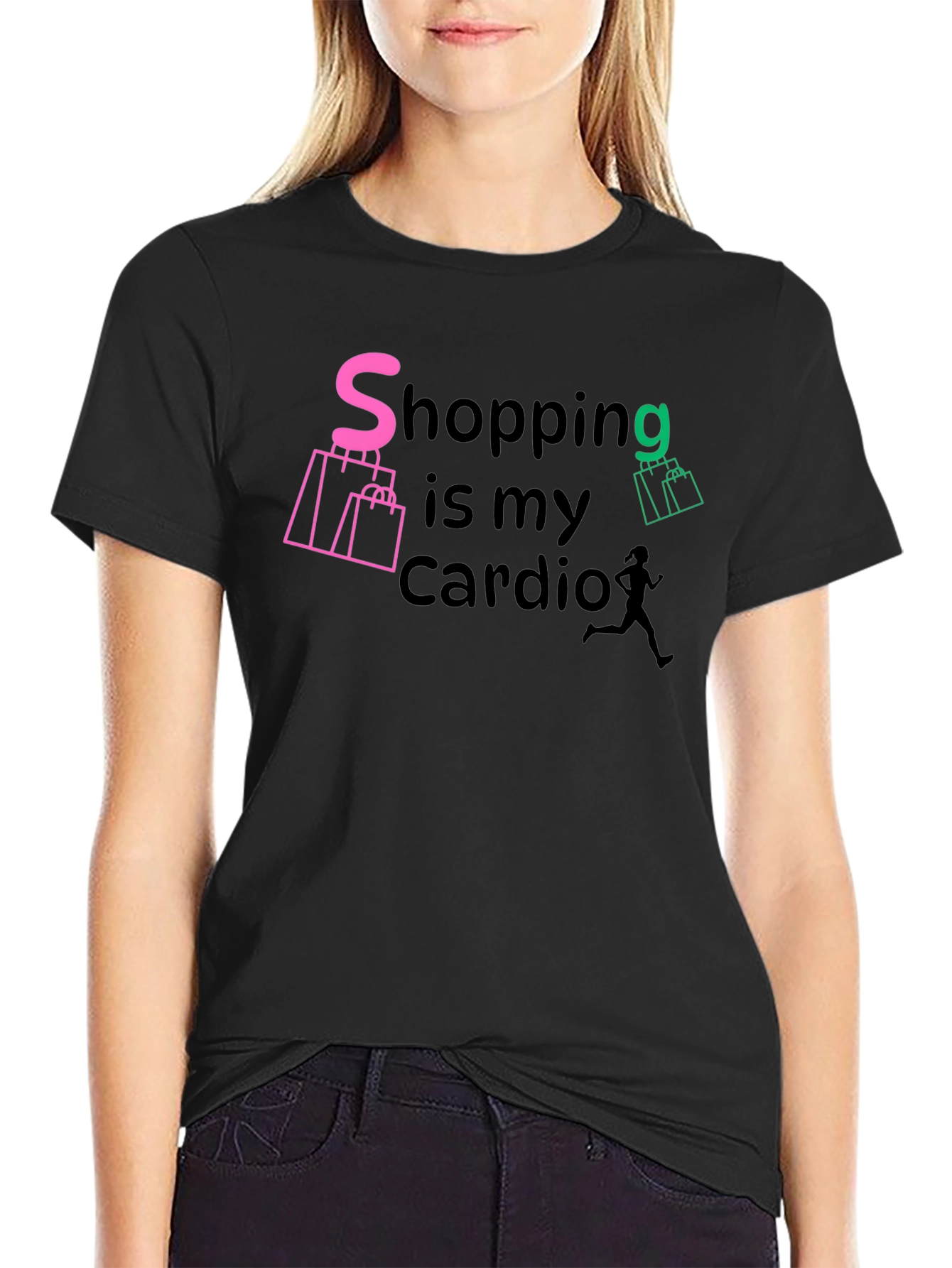 Shopping is My Cardio Graphic Tee