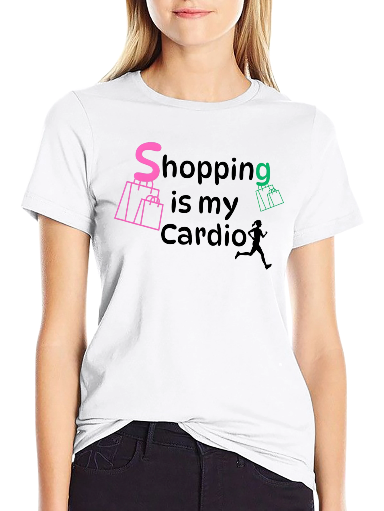 Shopping is My Cardio Graphic Tee