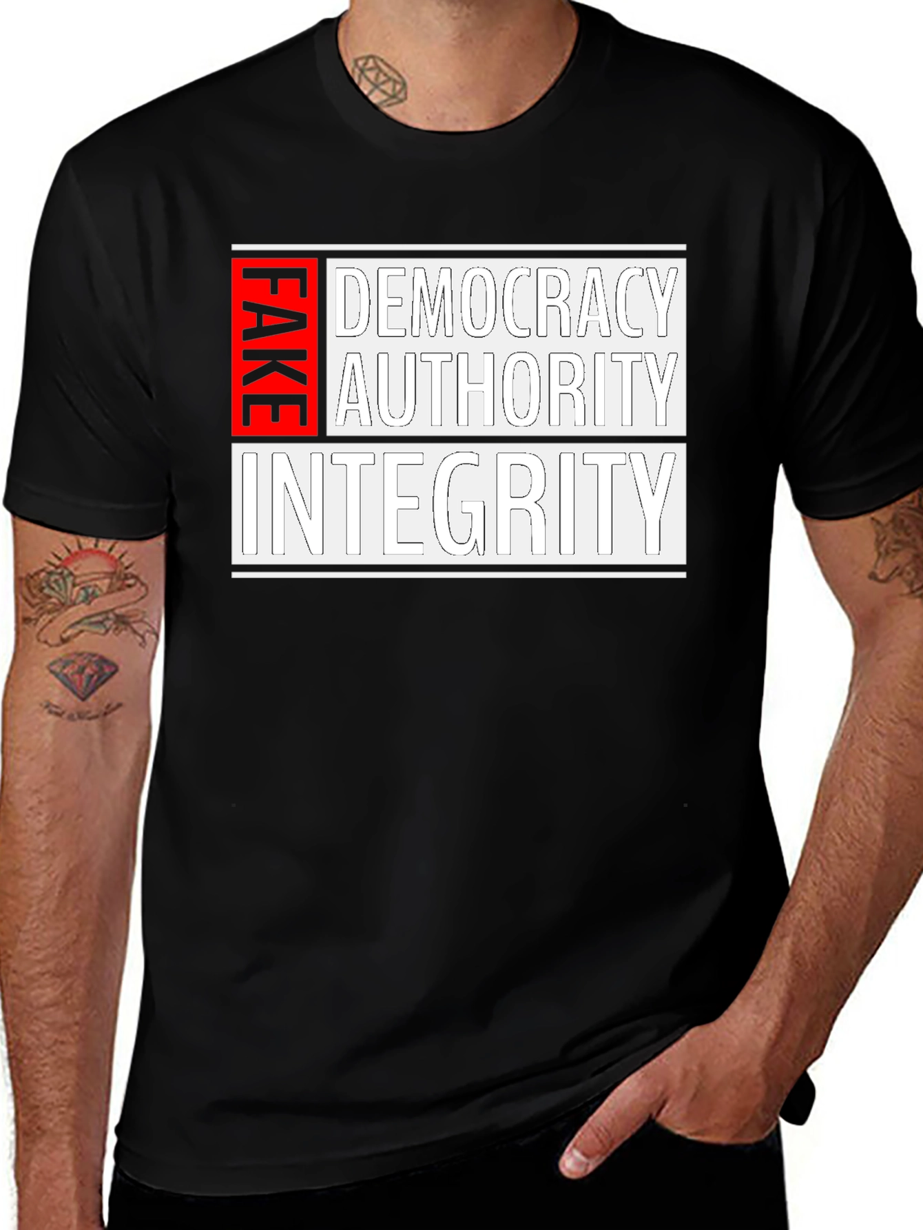 Fake Democracy Tee