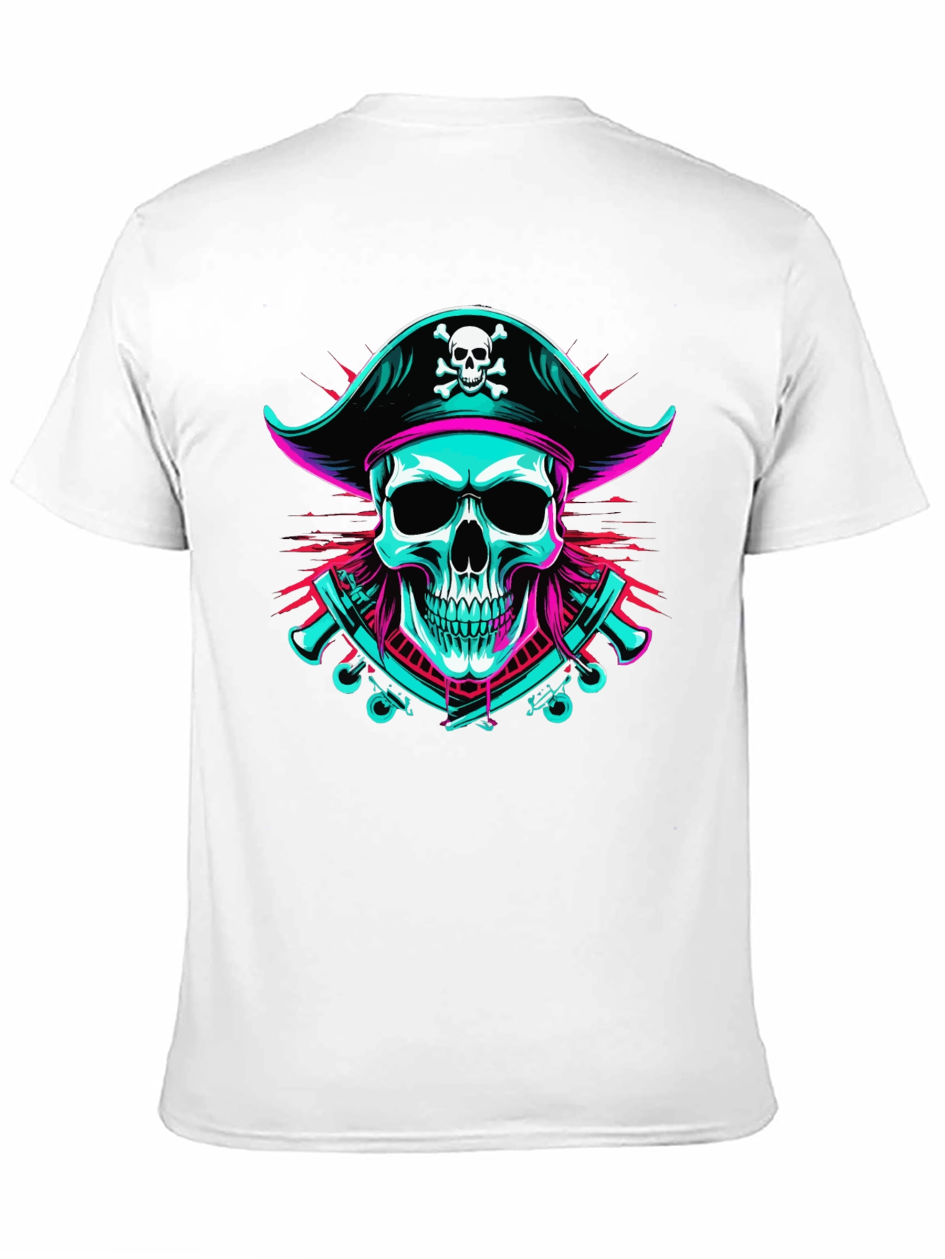 Pirate Skull T-Shirt - Bold Graphic Tee