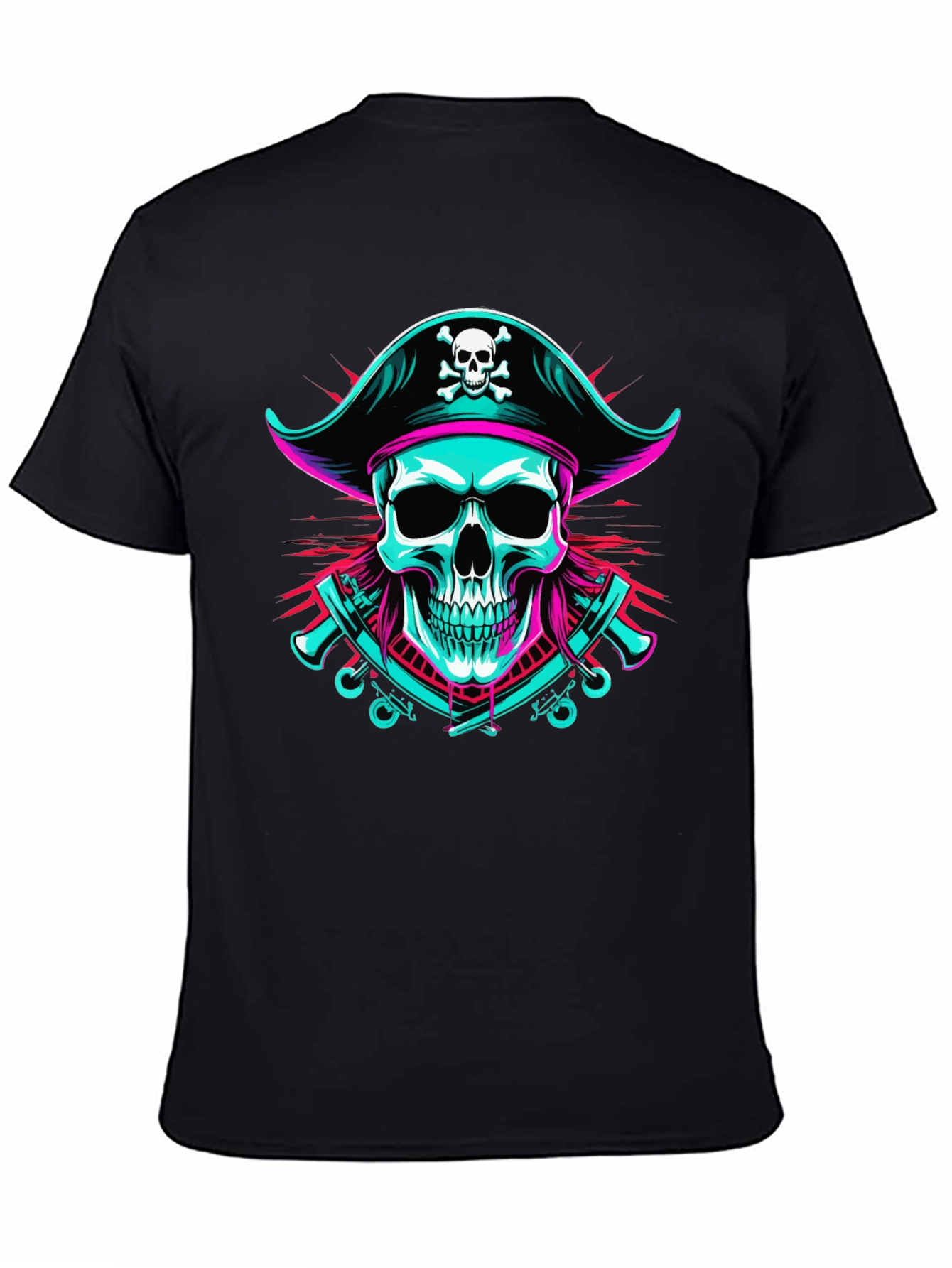 Pirate Skull T-Shirt - Bold Graphic Tee