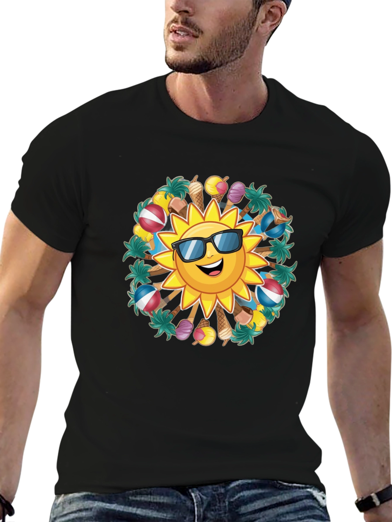 Summer Sun Graphic T-Shirt