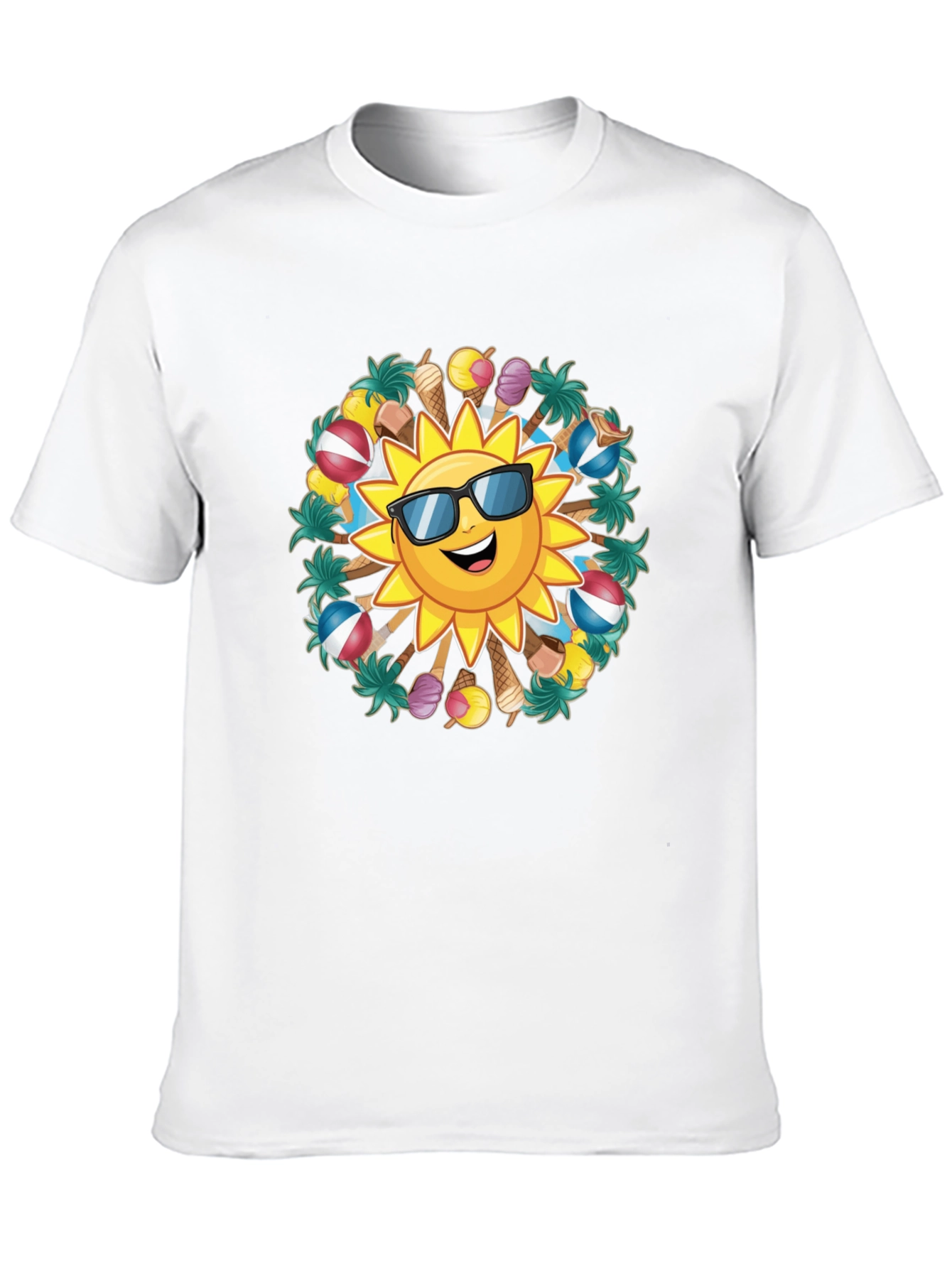 Summer Sun Graphic T-Shirt