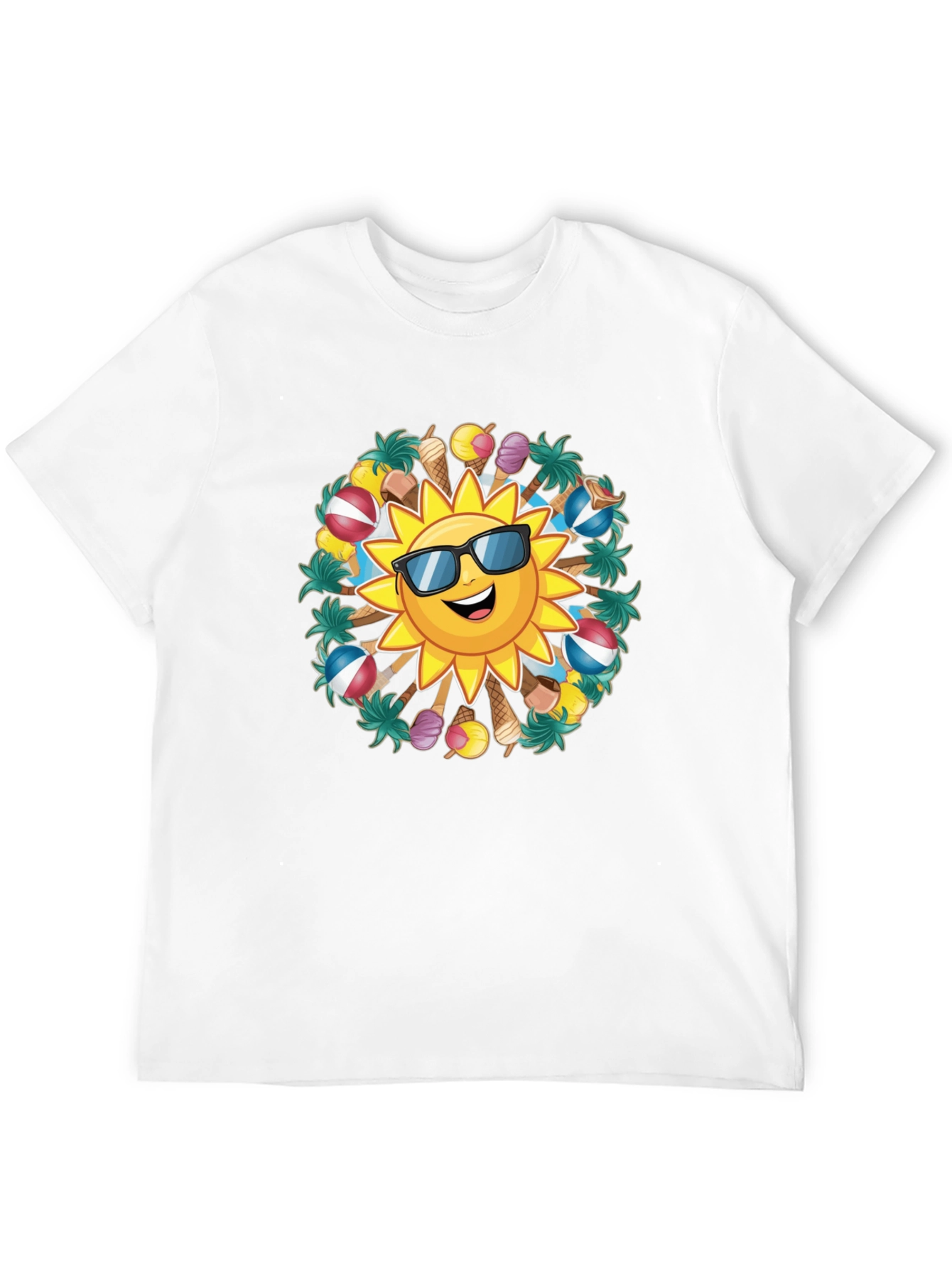 Summer Sun Graphic T-Shirt