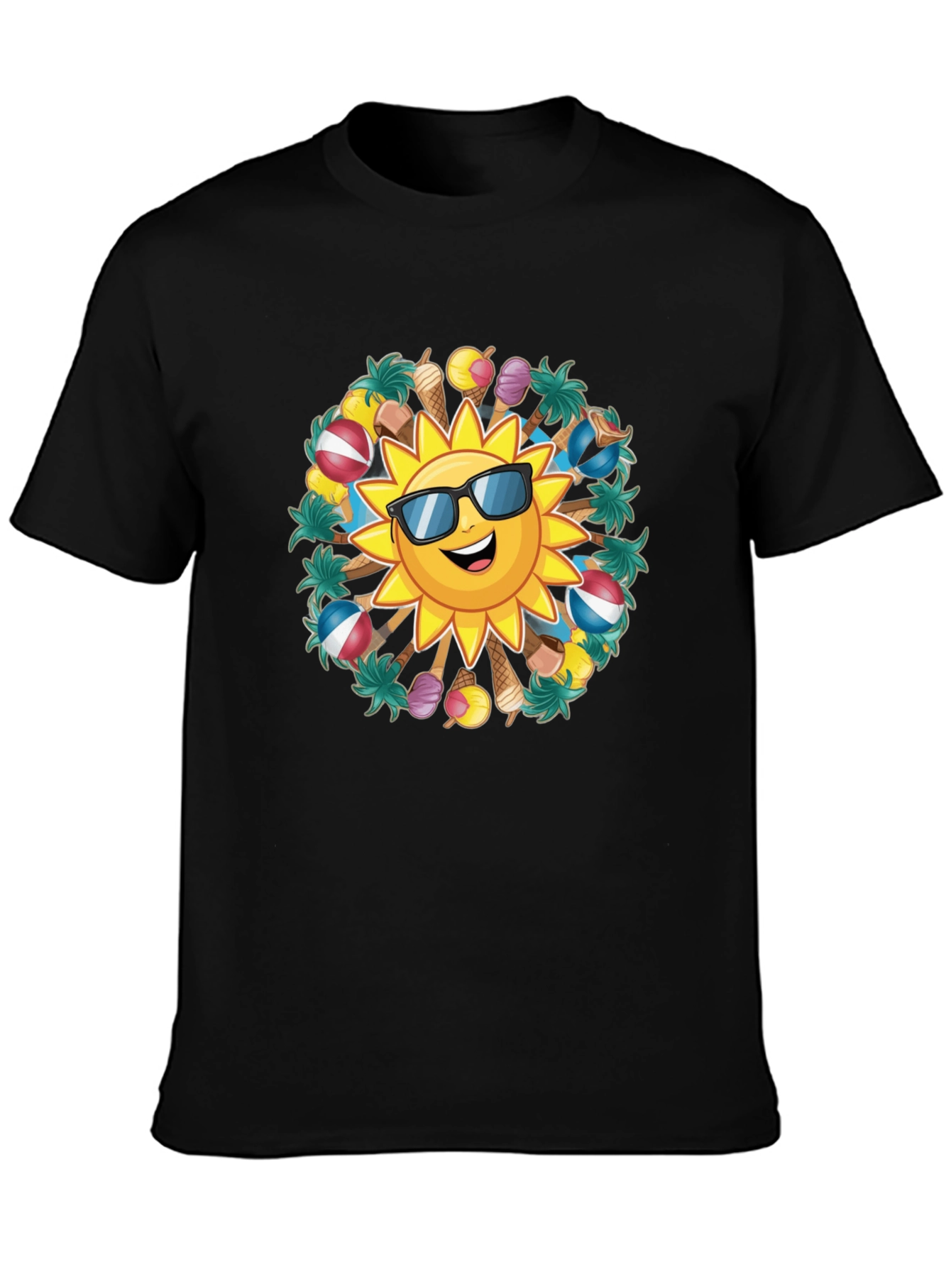 Summer Sun Graphic T-Shirt