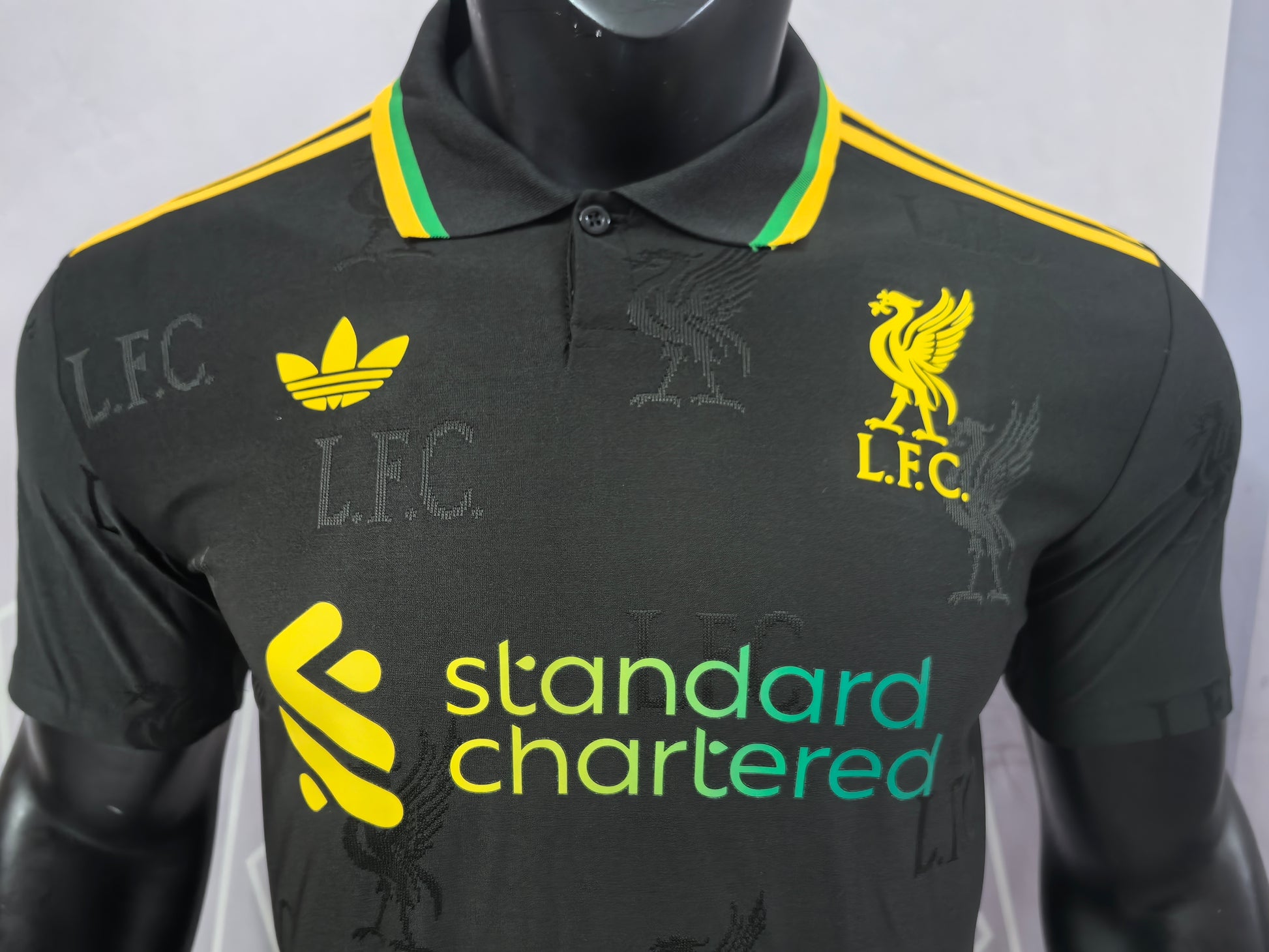 Liverpool Black Special Edition Custom Edition Soccer Jersey