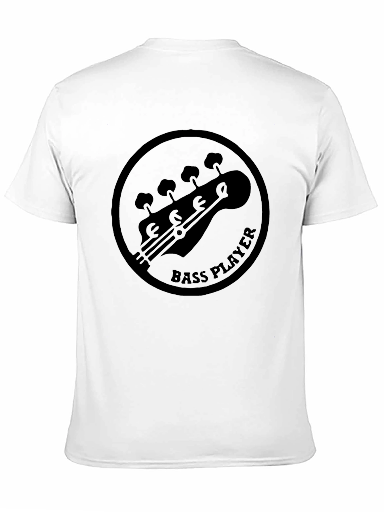 Bass Player Black T-Shirt - Musician Graphic Tee