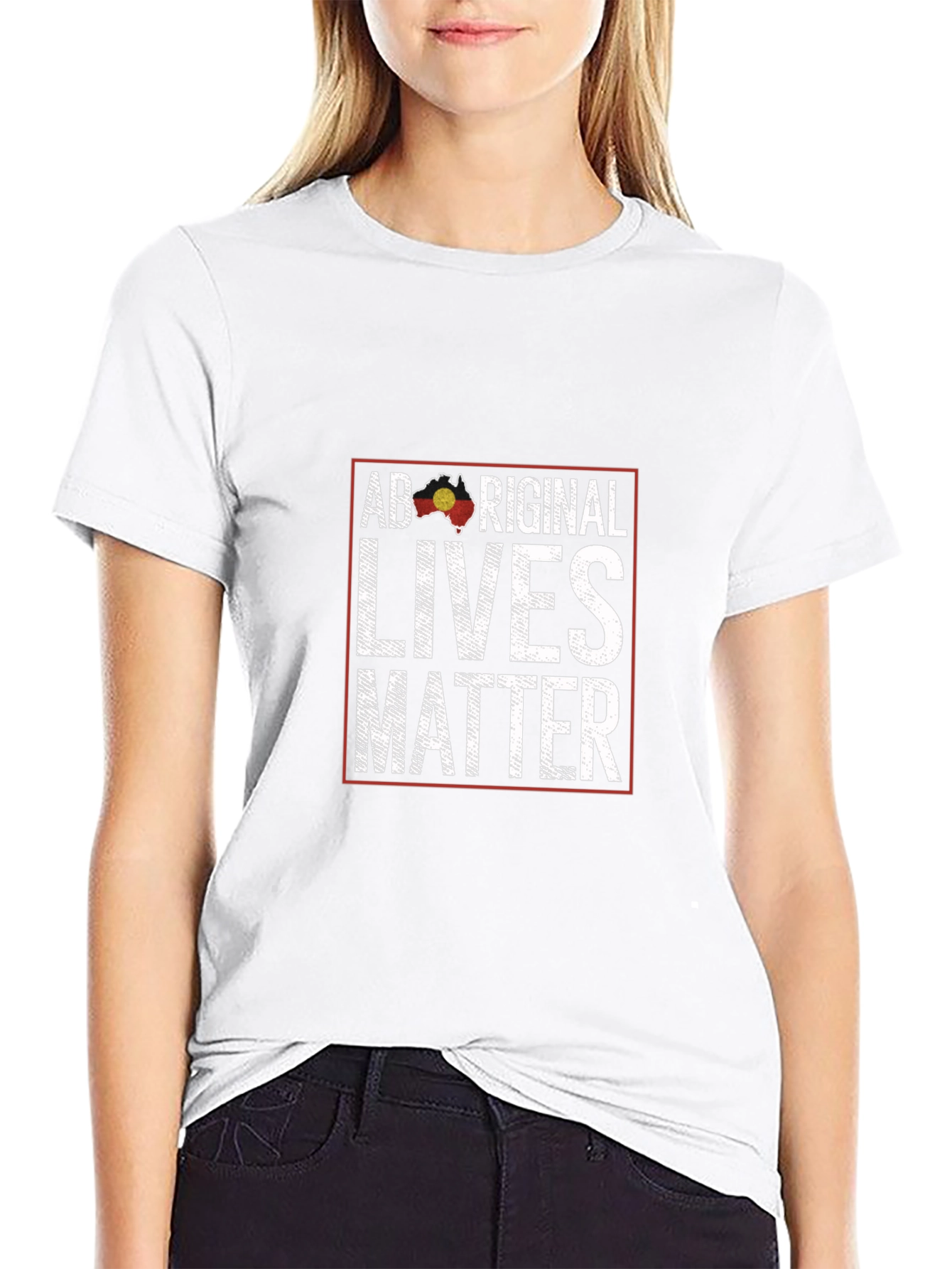 Aboriginal Lives Matter Graphic T-Shirt