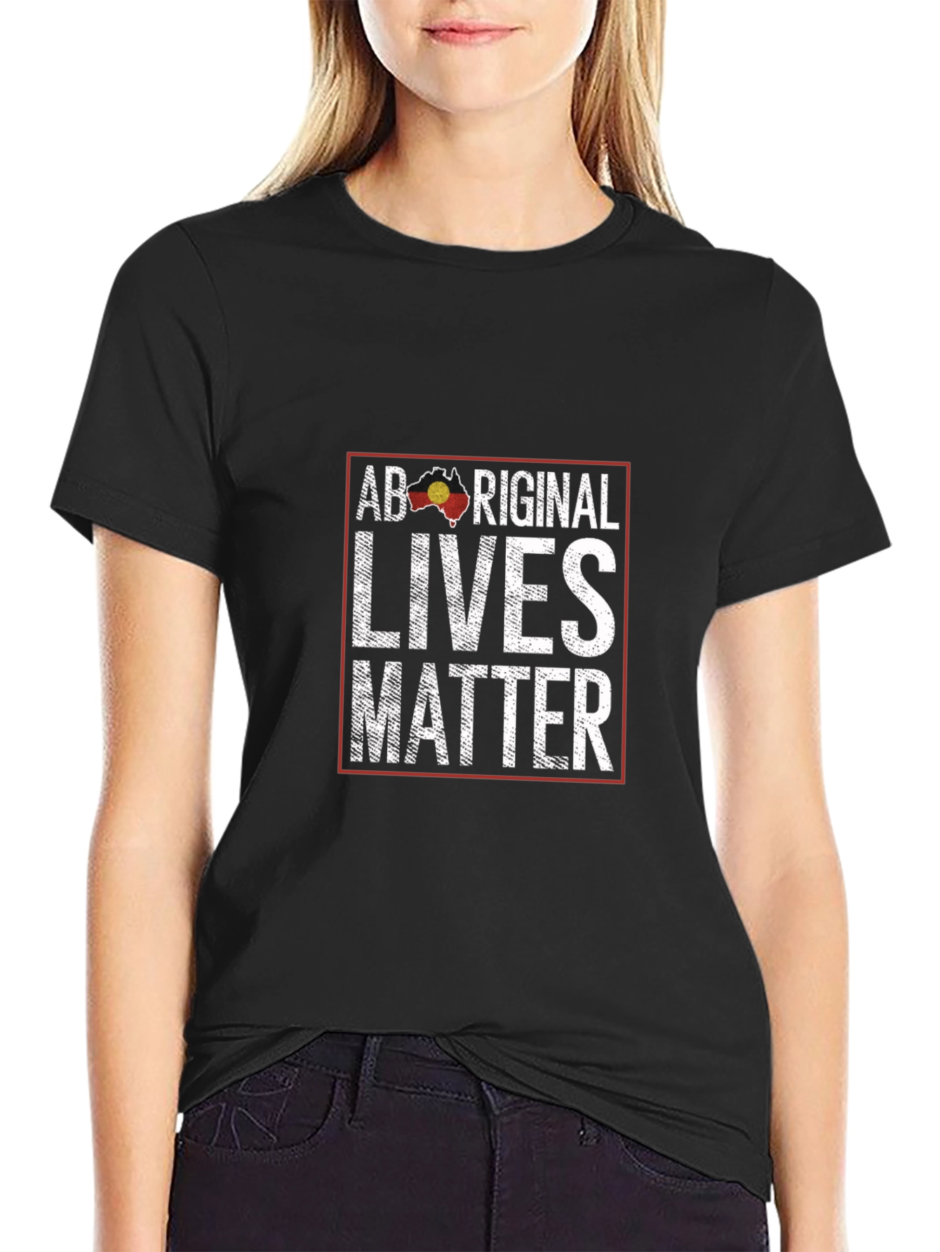 Aboriginal Lives Matter Graphic T-Shirt