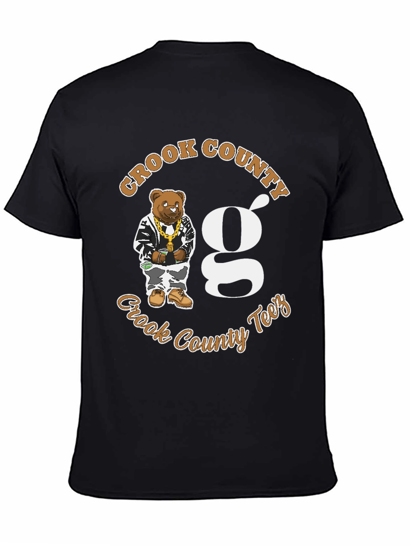 Crook County Tees T-Shirt - Bear Graphic