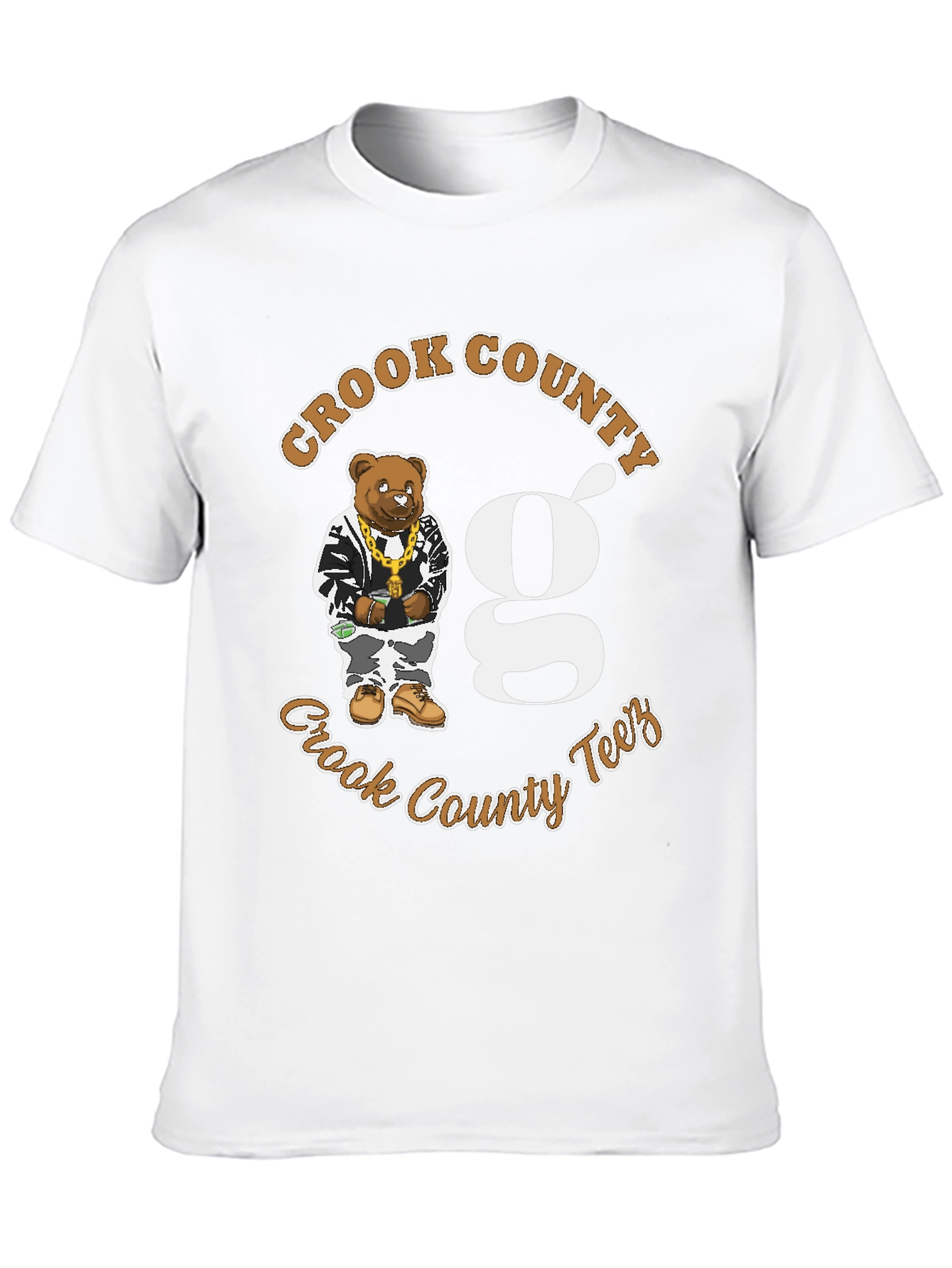 Crook County Tees T-Shirt - Bear Graphic