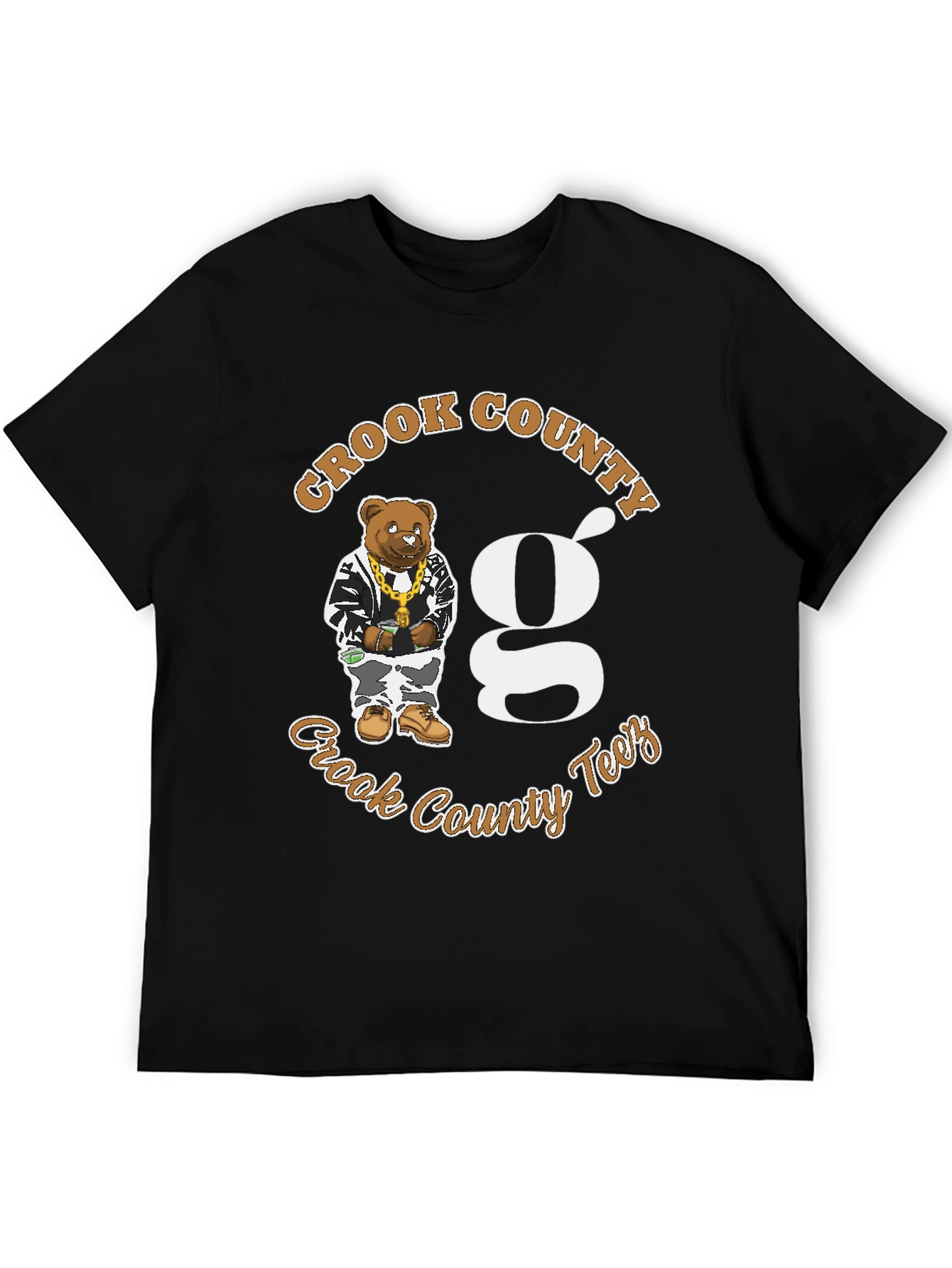 Crook County Tees T-Shirt - Bear Graphic