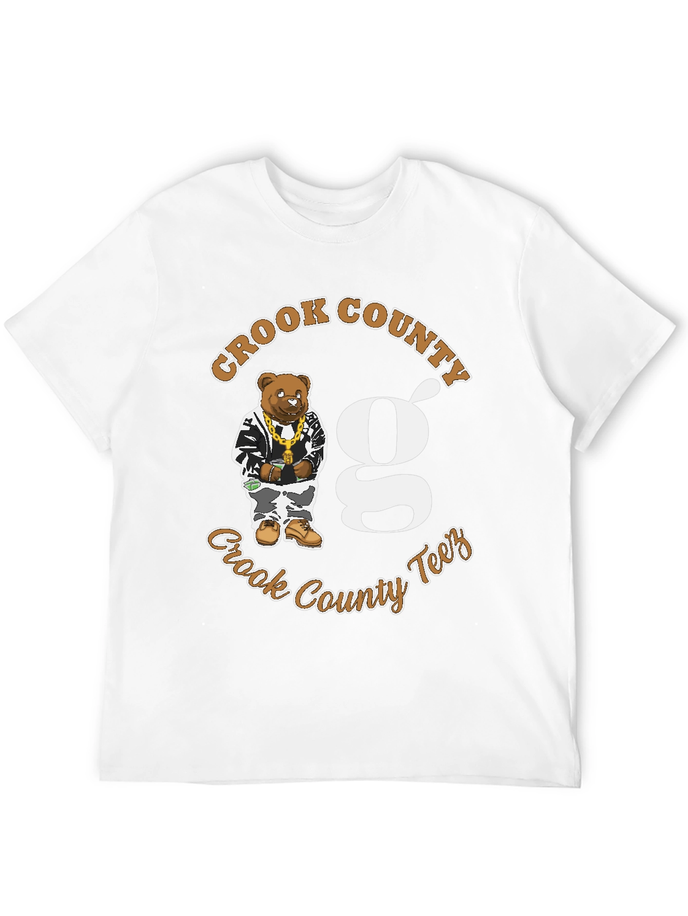 Crook County Tees T-Shirt - Bear Graphic