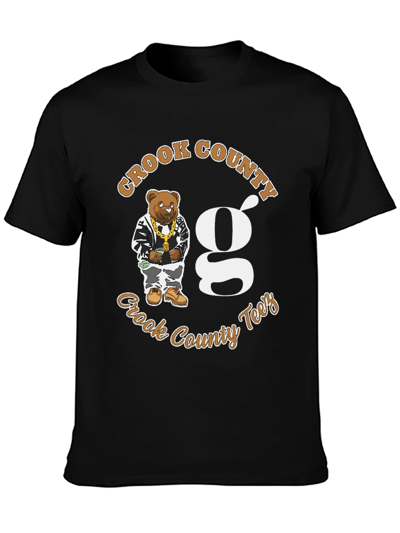 Crook County Tees T-Shirt - Bear Graphic