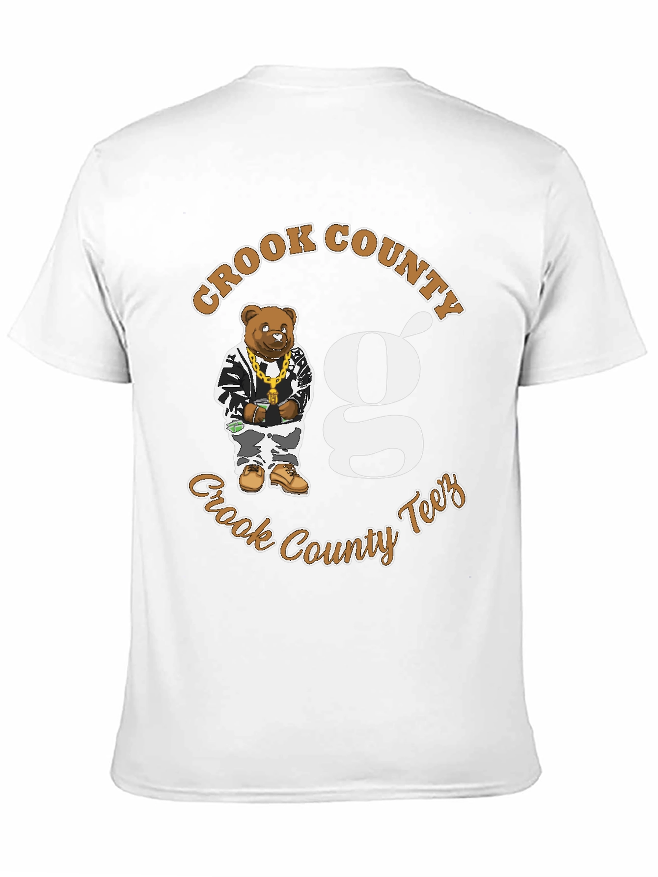 Crook County Tees T-Shirt - Bear Graphic