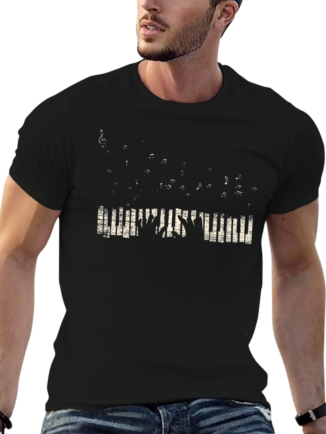 Musical Keyboard Hands T-Shirt