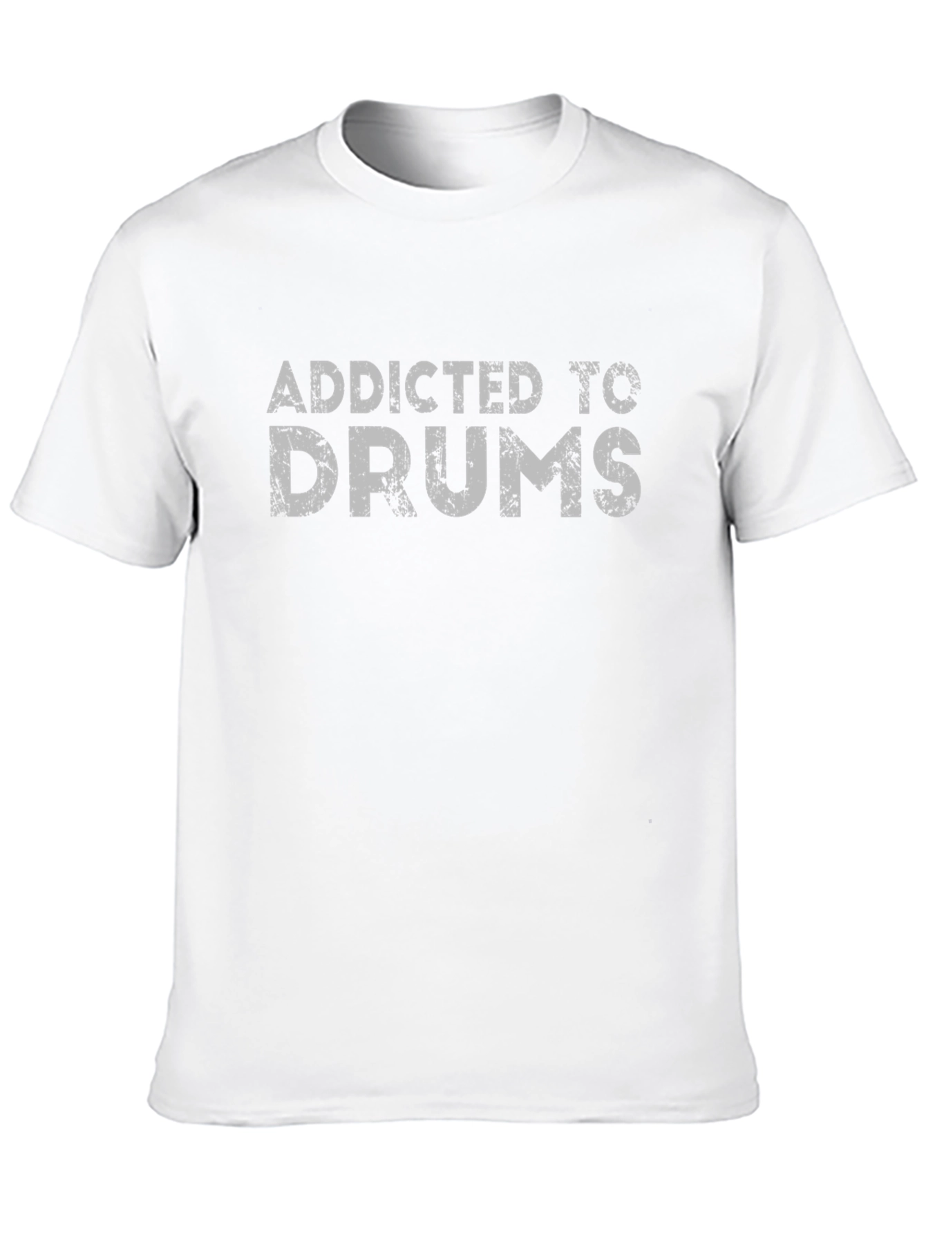 Addicted to Drums Black T-Shirt