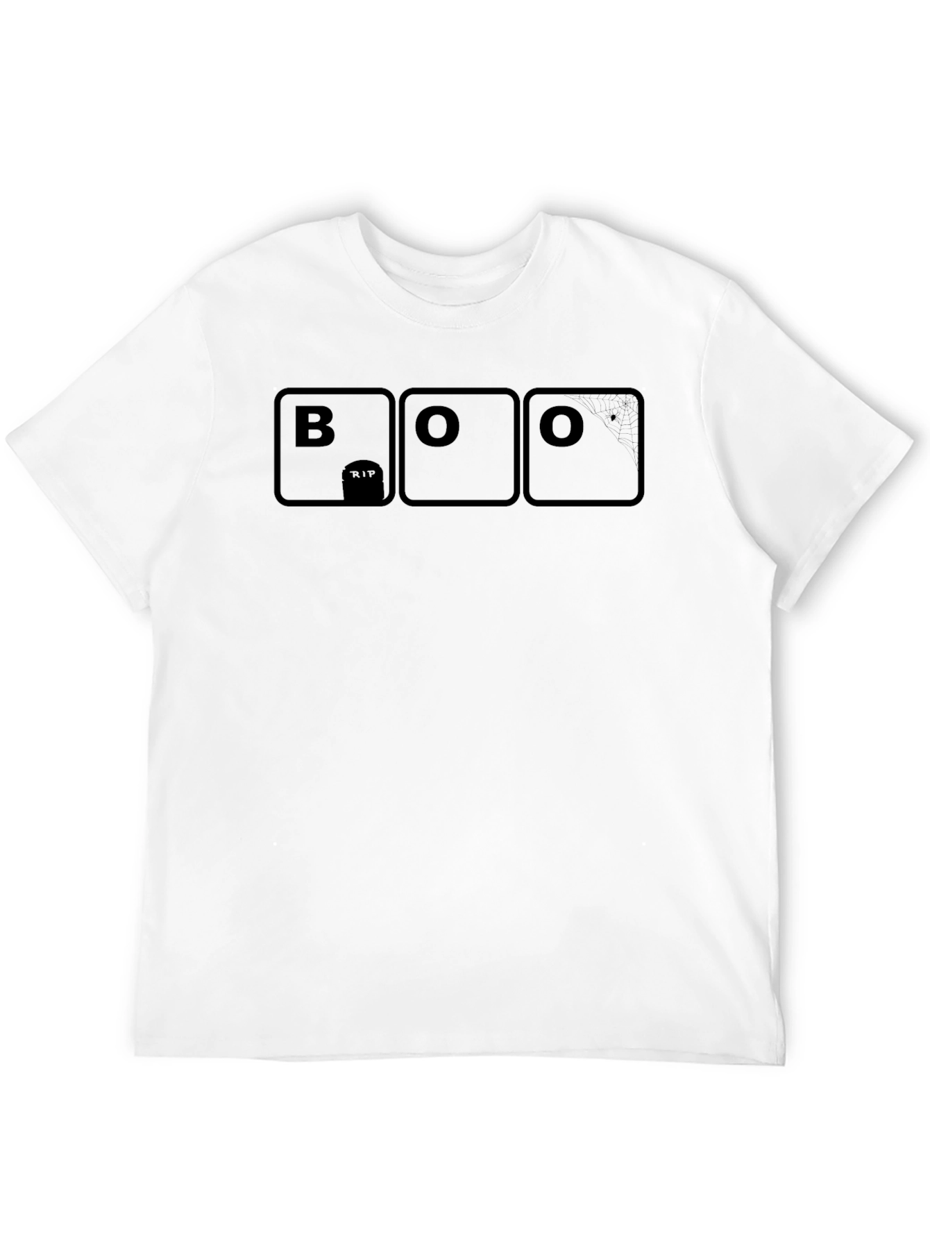 Halloween Boo RIP Graphic T-Shirt
