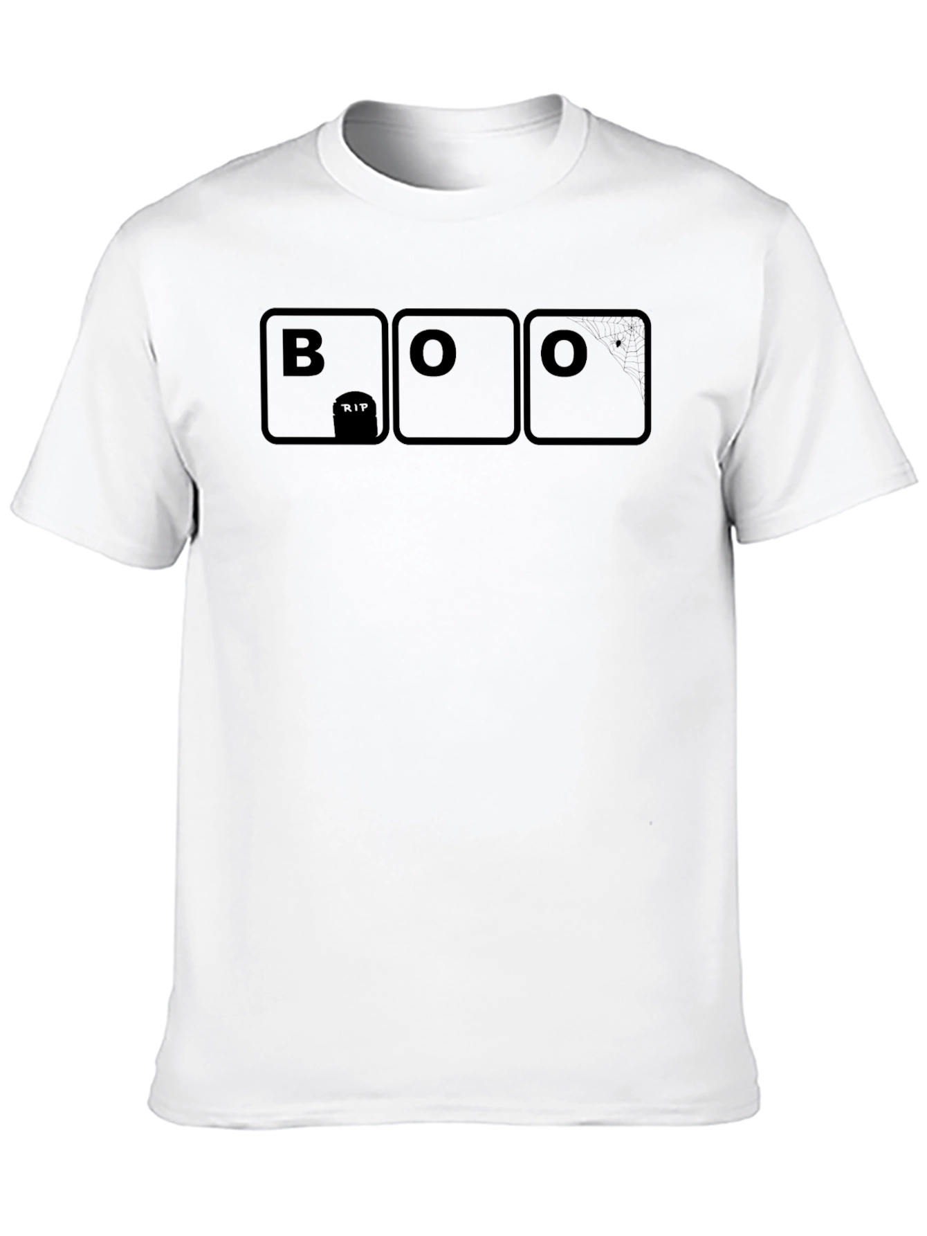 Halloween Boo RIP Graphic T-Shirt