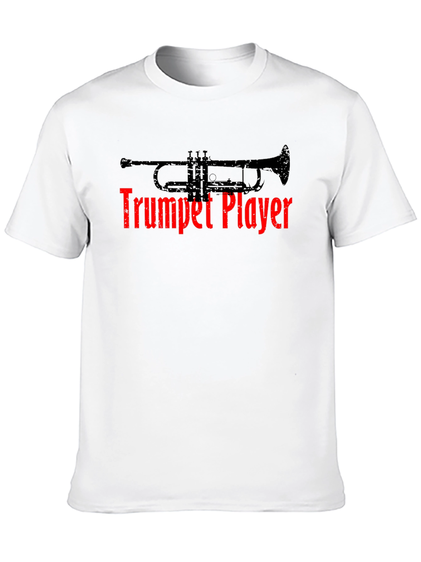 Trumpet Player Graphic T-Shirt - Music Lover Tee