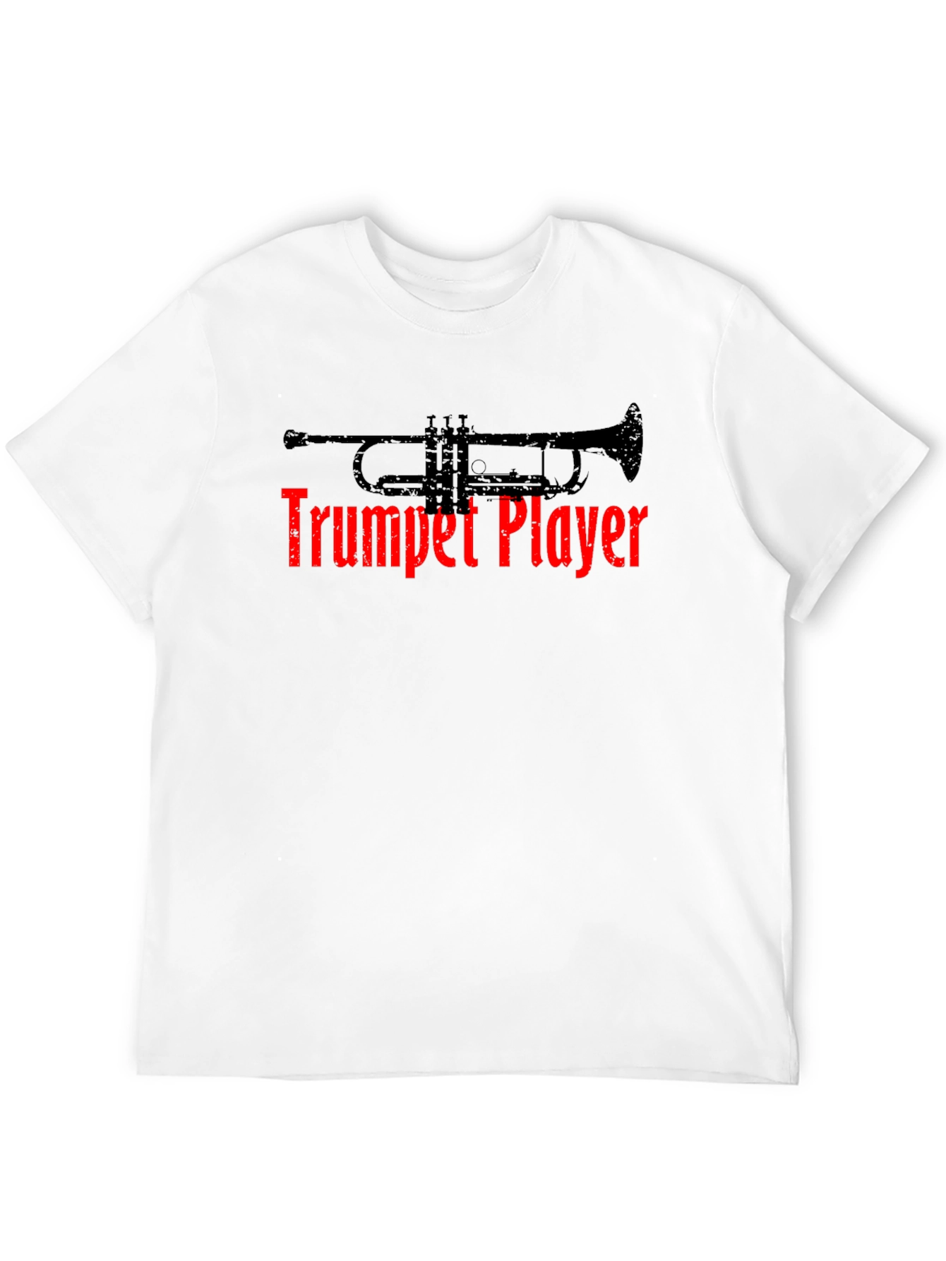 Trumpet Player Graphic T-Shirt - Music Lover Tee