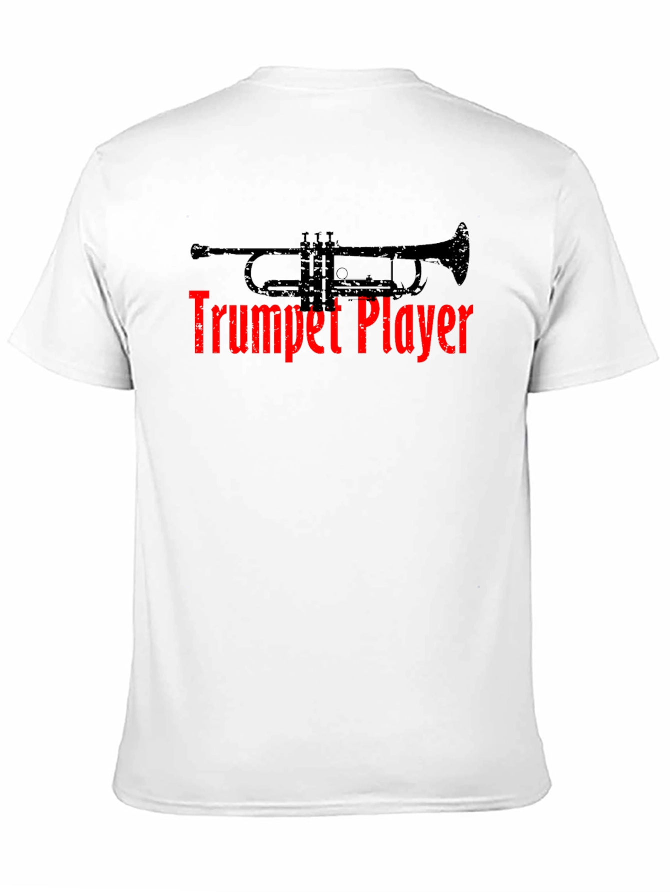 Trumpet Player Graphic T-Shirt - Music Lover Tee