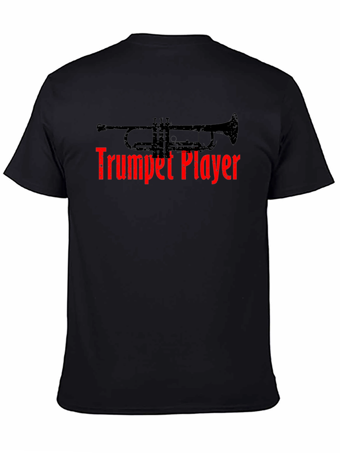 Trumpet Player Graphic T-Shirt - Music Lover Tee