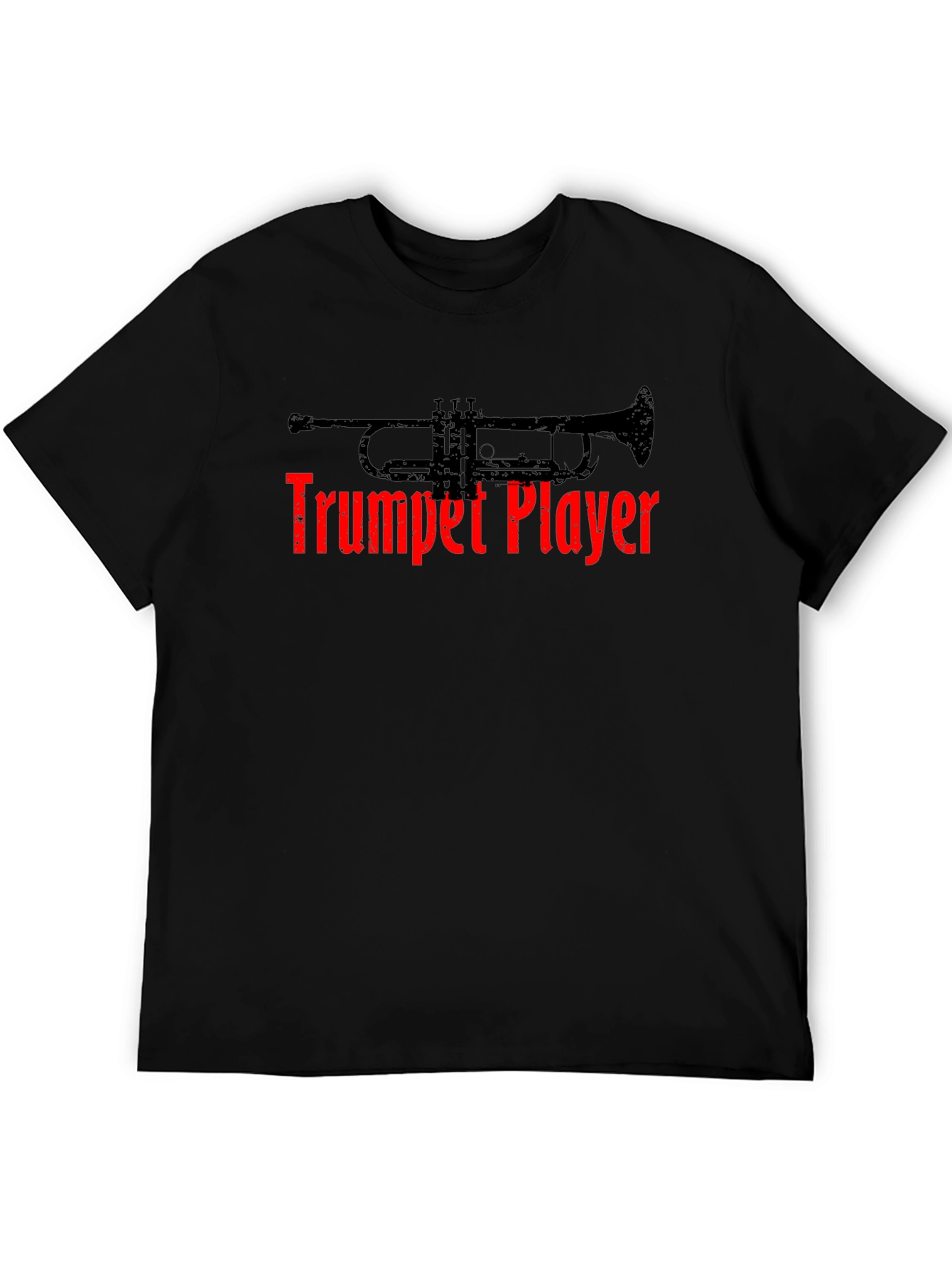 Trumpet Player Graphic T-Shirt - Music Lover Tee