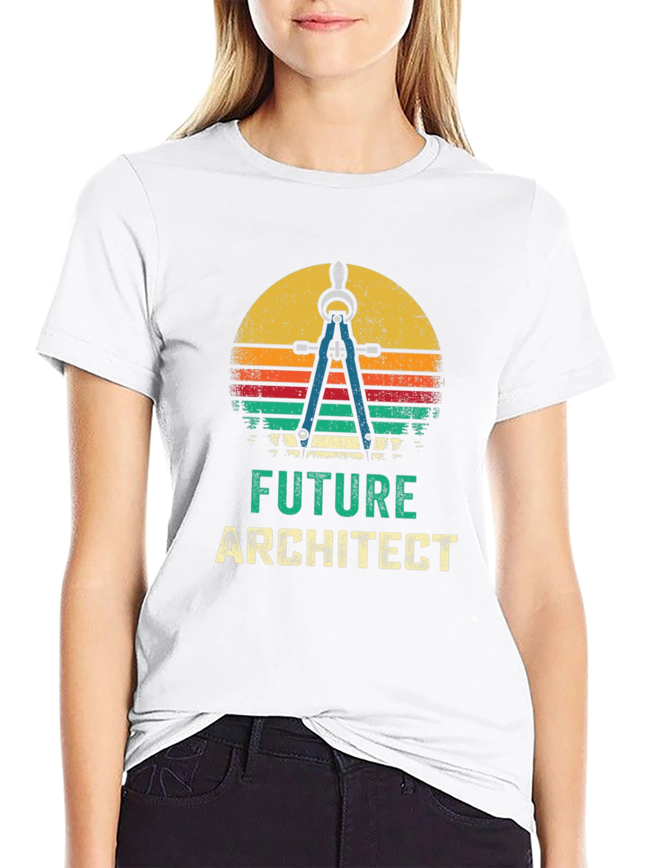 Future Architect Retro T-Shirt
