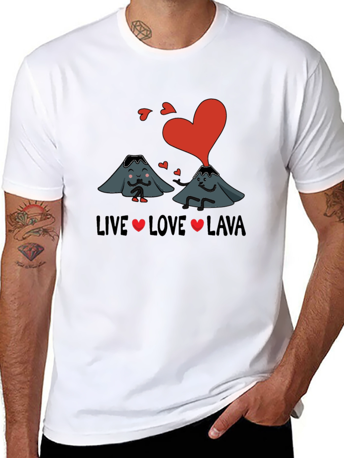 Live Love Lava Graphic T-Shirt