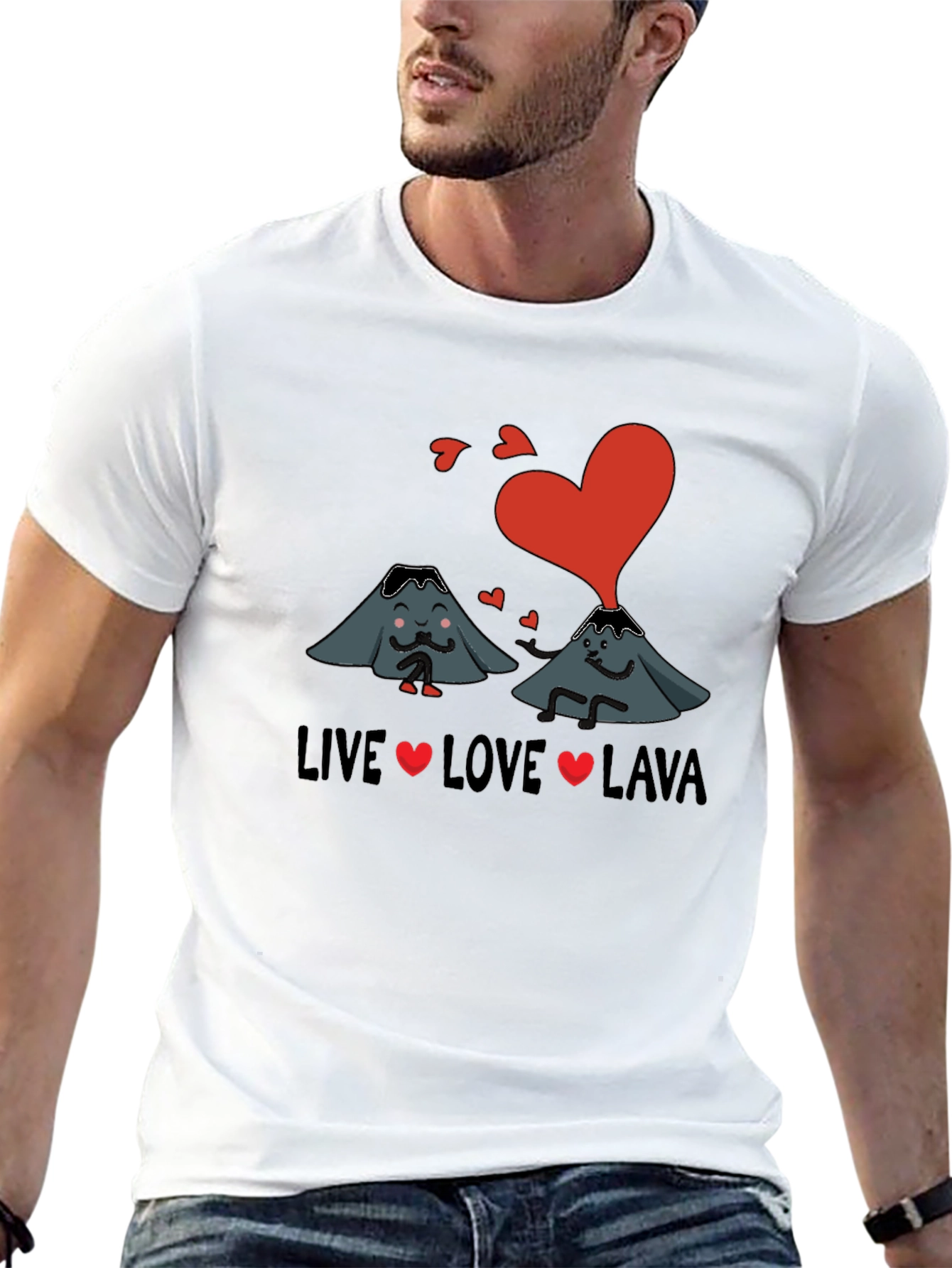 Live Love Lava Graphic T-Shirt