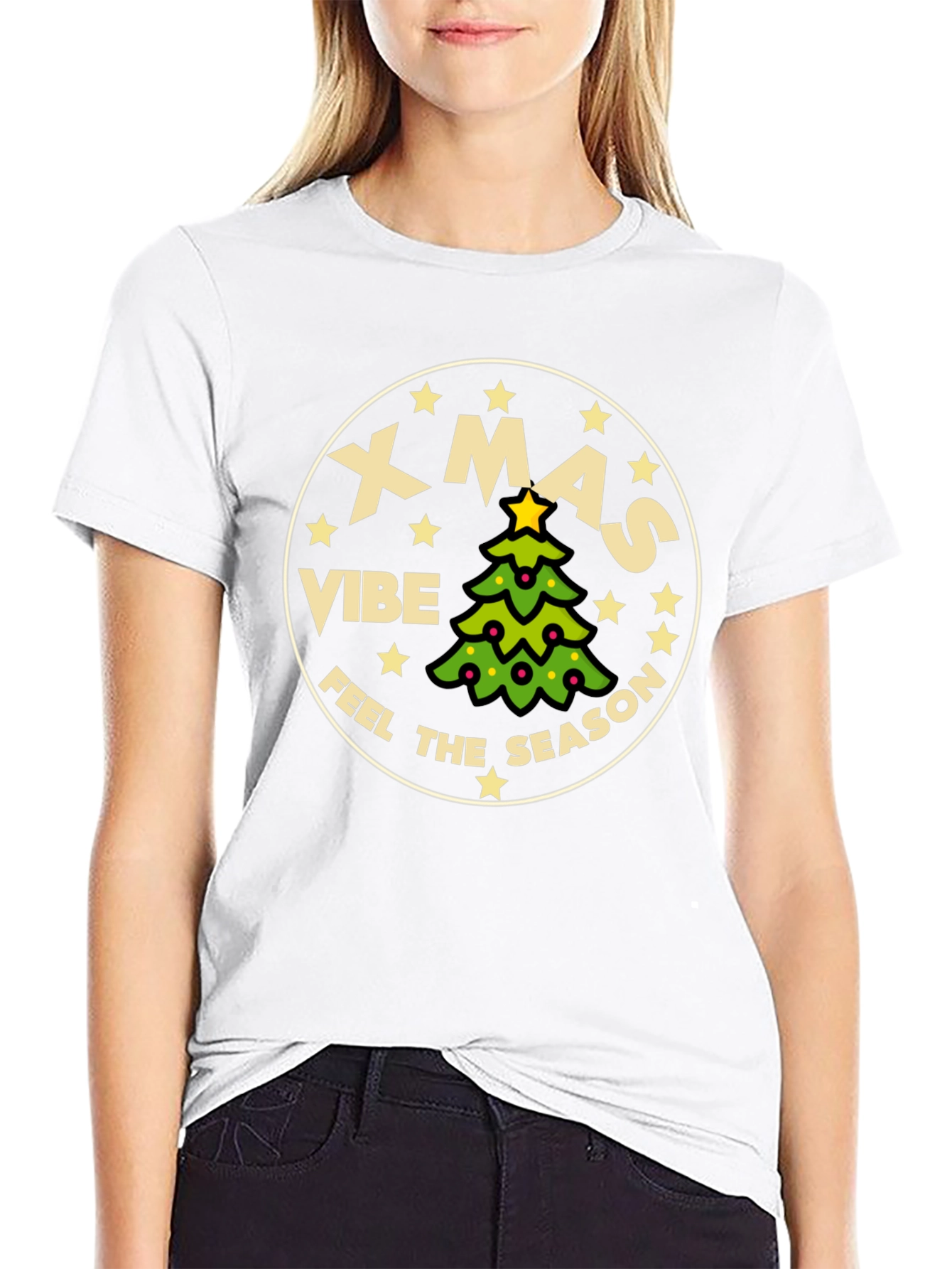Xmas Vibe Feel the Season T-Shirt