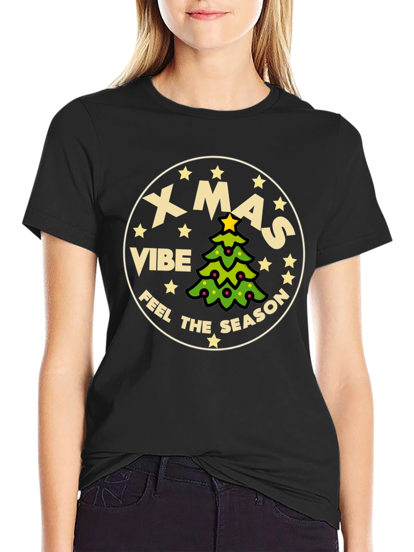Xmas Vibe Feel the Season T-Shirt
