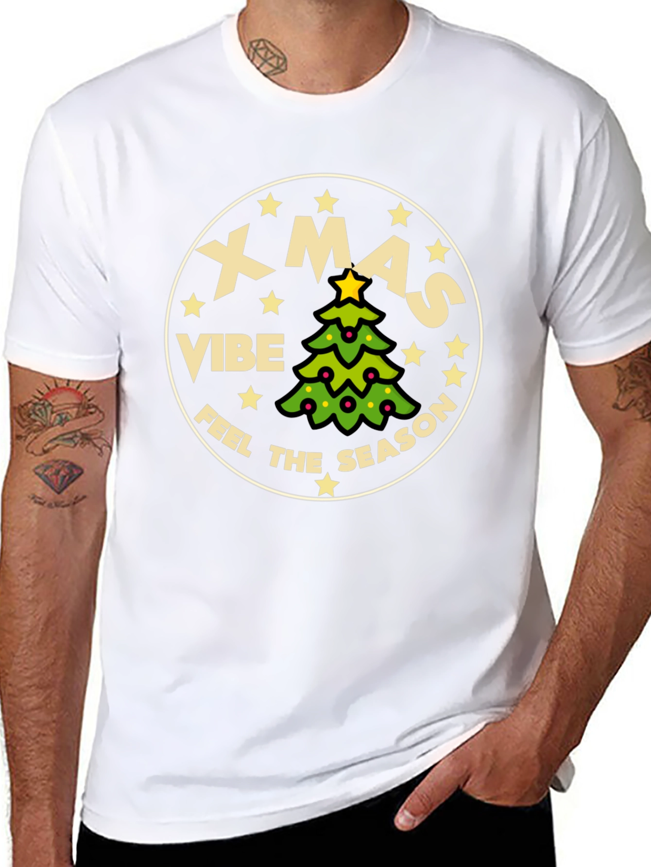 Xmas Vibe Feel the Season T-Shirt