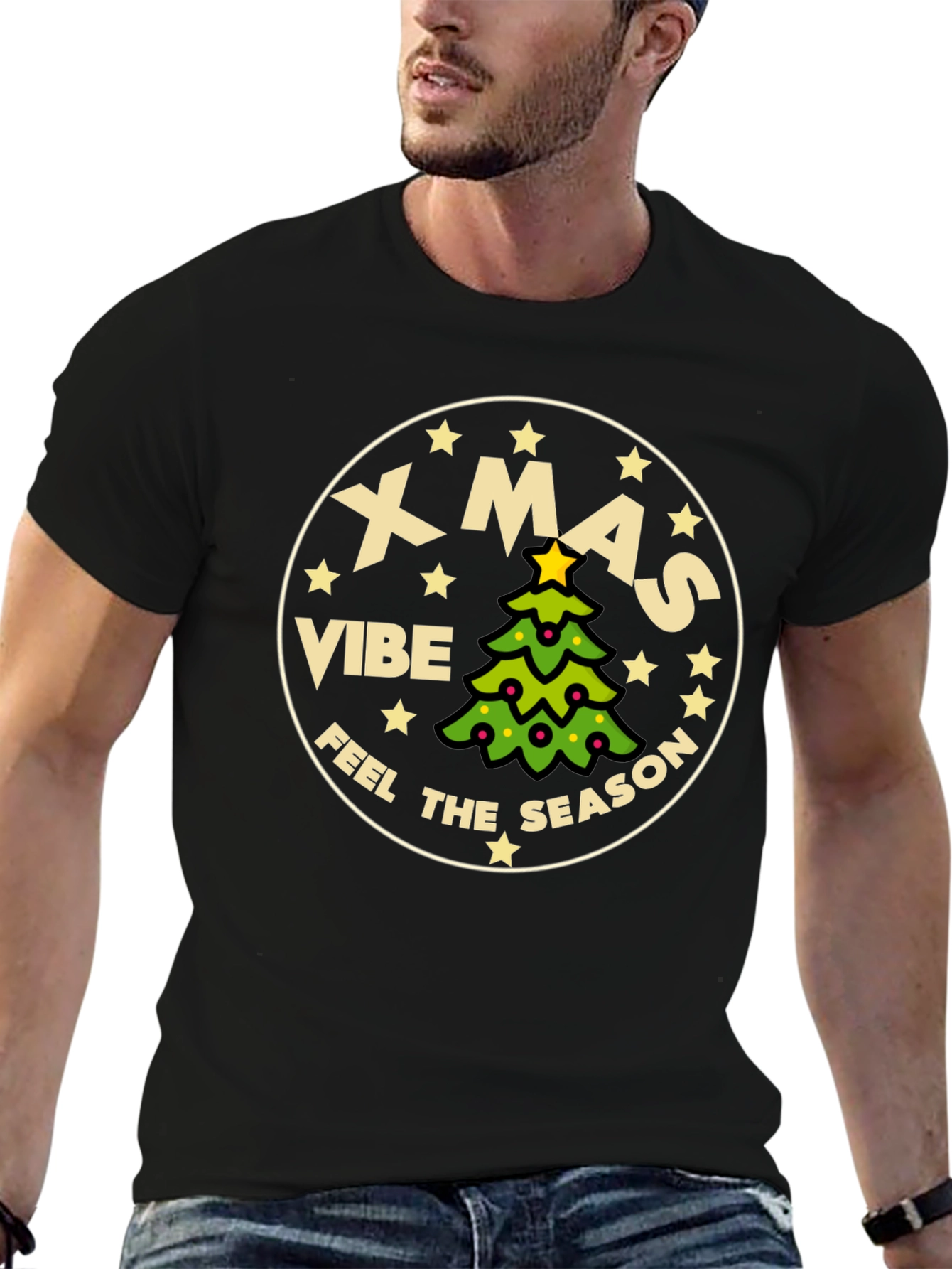 Xmas Vibe Feel the Season T-Shirt